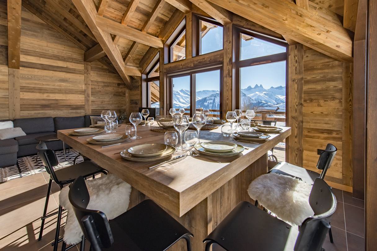 Magnifique chalet sur les pistes, le Paradis c'est ici !