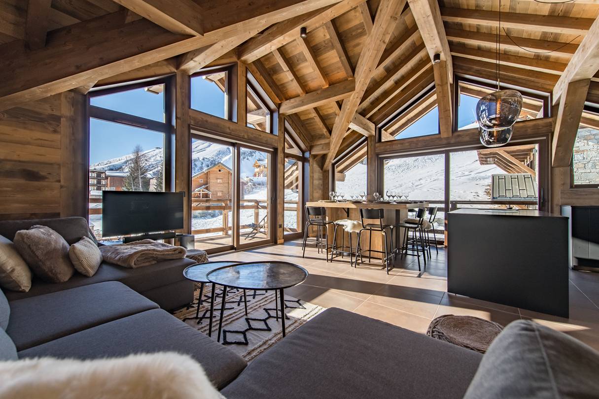 Magnifique chalet sur les pistes, le Paradis c'est ici !