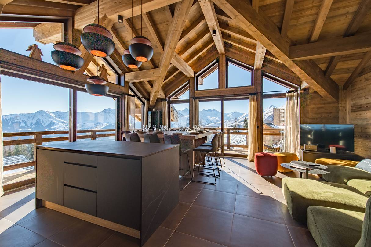 Magnifique chalet sur les pistes, le Paradis c'est ici !