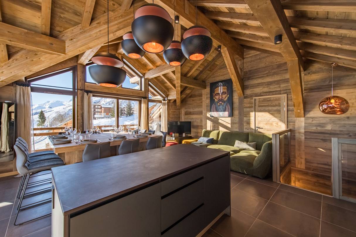 Magnifique chalet sur les pistes, le Paradis c'est ici !