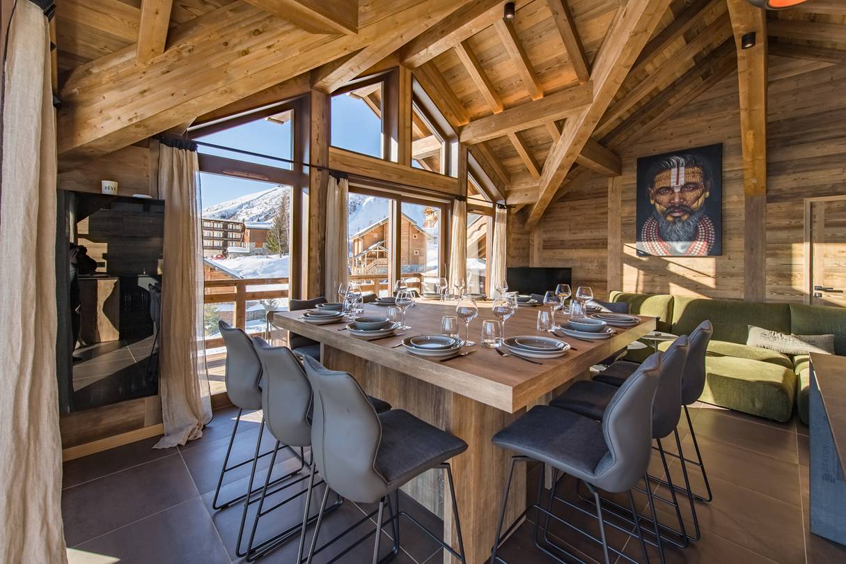 Magnifique chalet sur les pistes, le Paradis c'est ici !