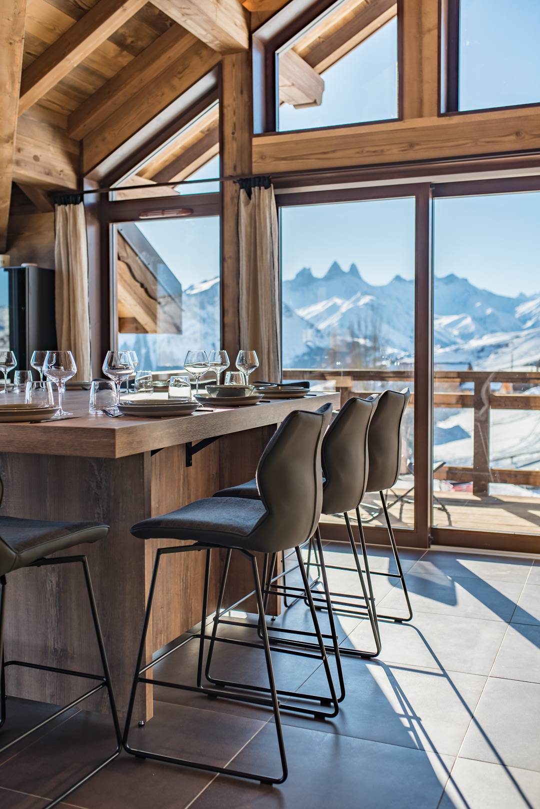 Magnifique chalet sur les pistes, le Paradis c'est ici !