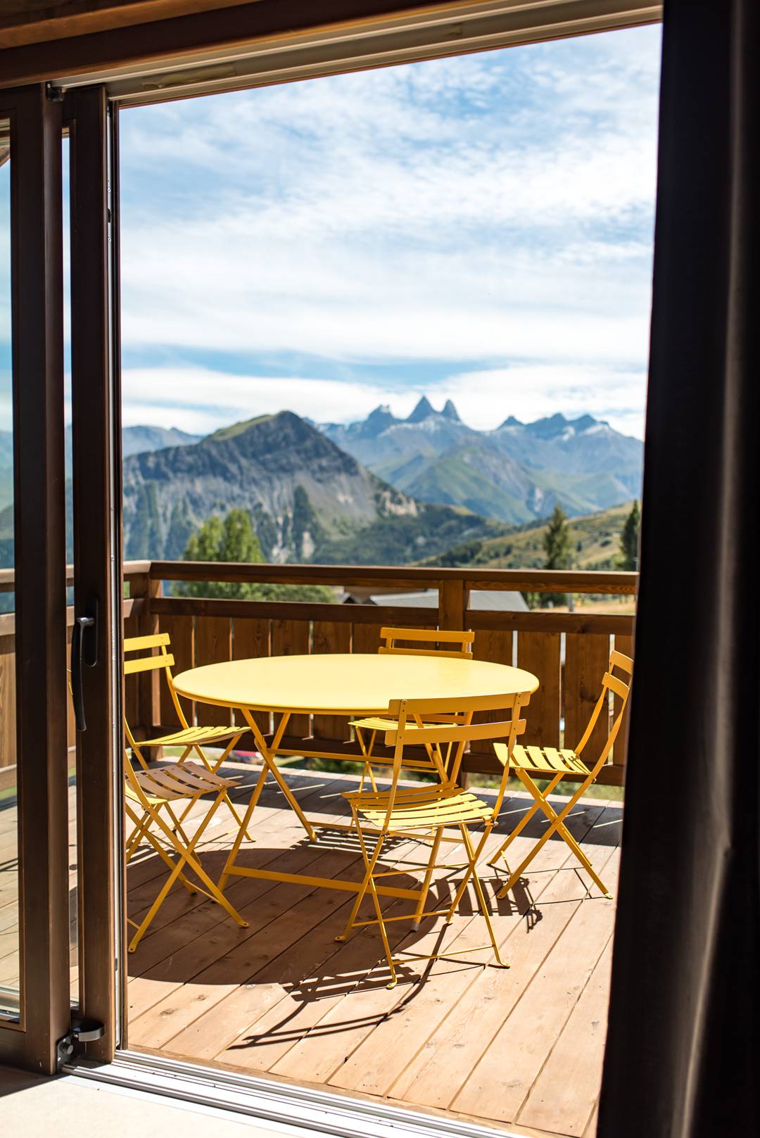 Chalet sur les pistes avec sauna et vue Aiguilles d'Arves