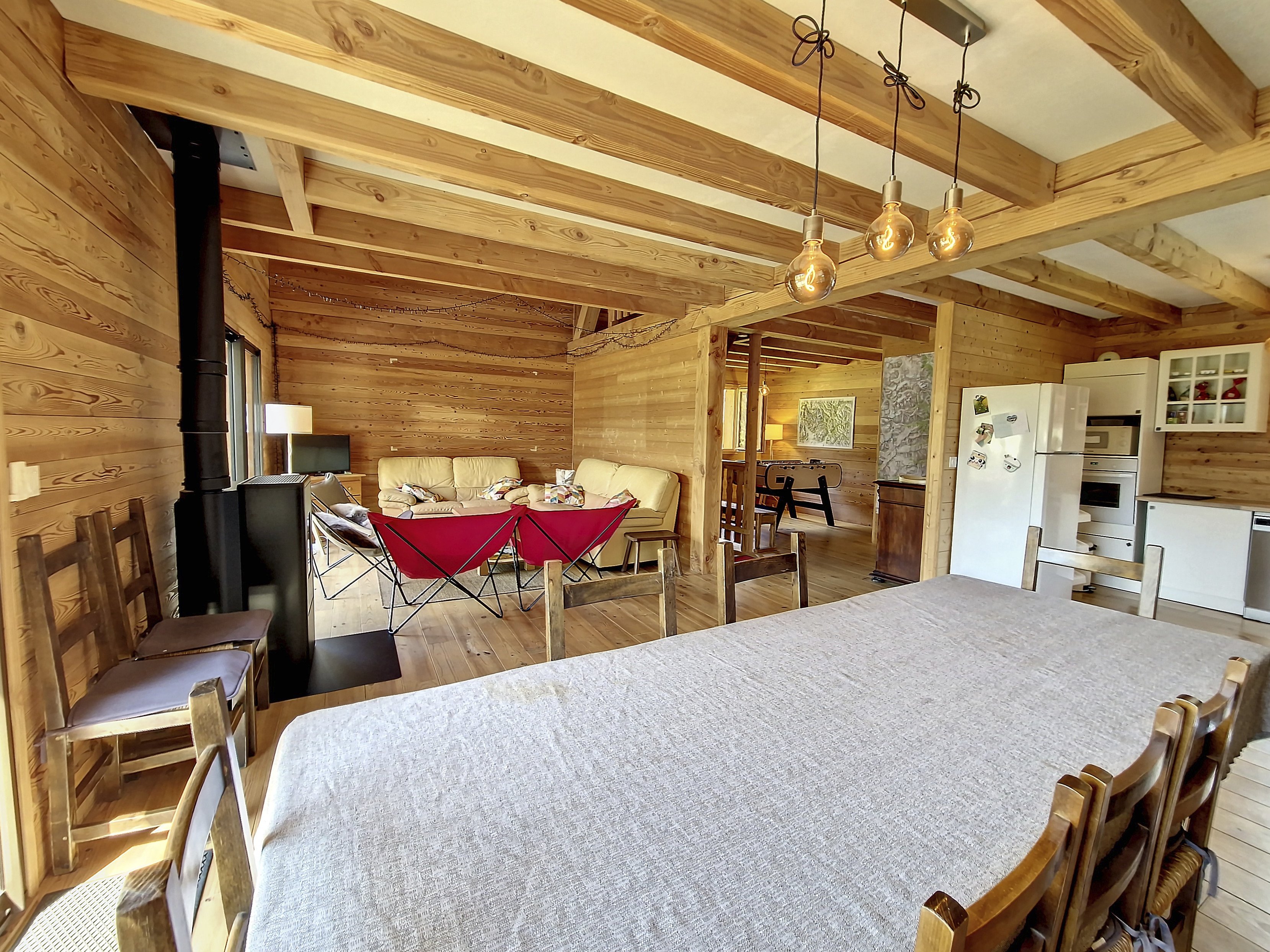 CHAL LE PELVOUX - Pelvoux : joli chalet à proximité des pistes