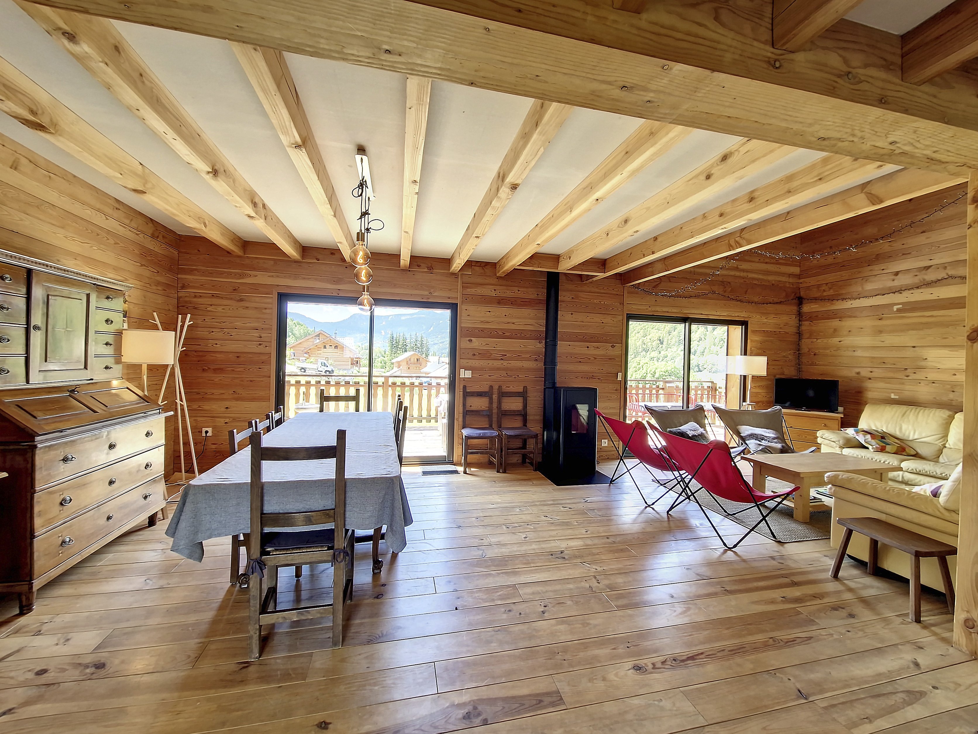 CHAL LE PELVOUX - Pelvoux : joli chalet à proximité des pistes