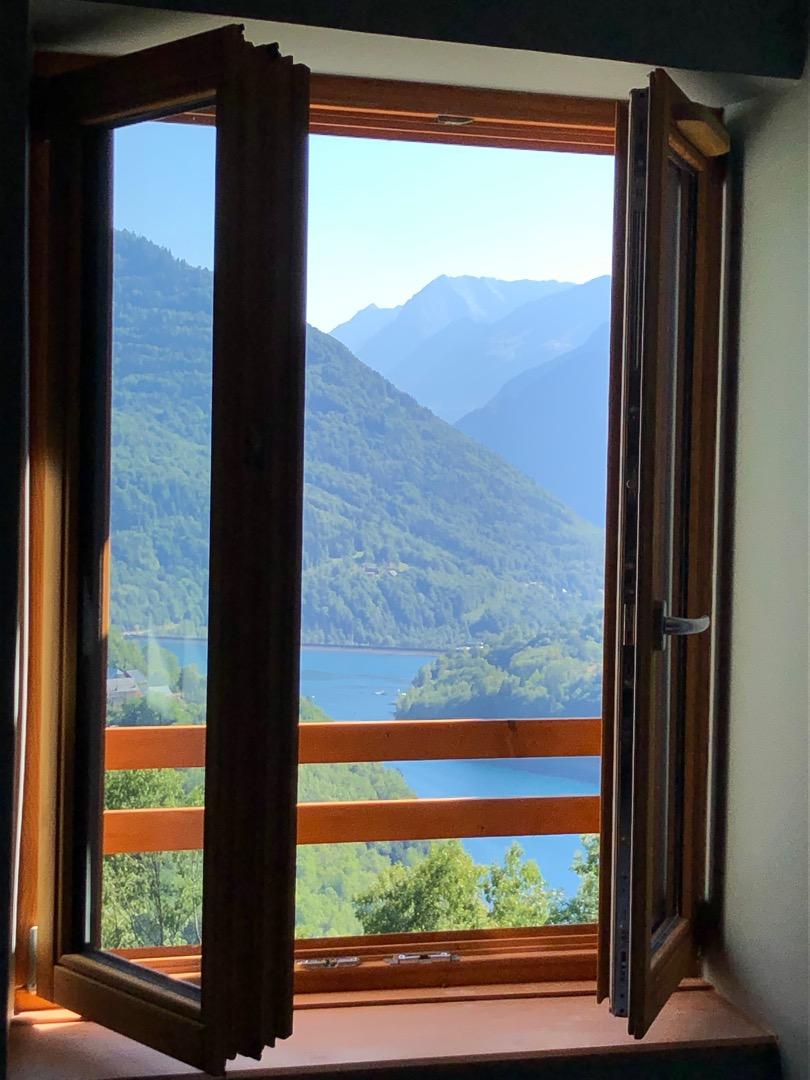 Vue d'une des chambres
