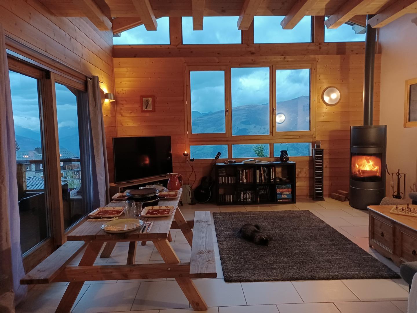 Espace et panorama à Courbaton