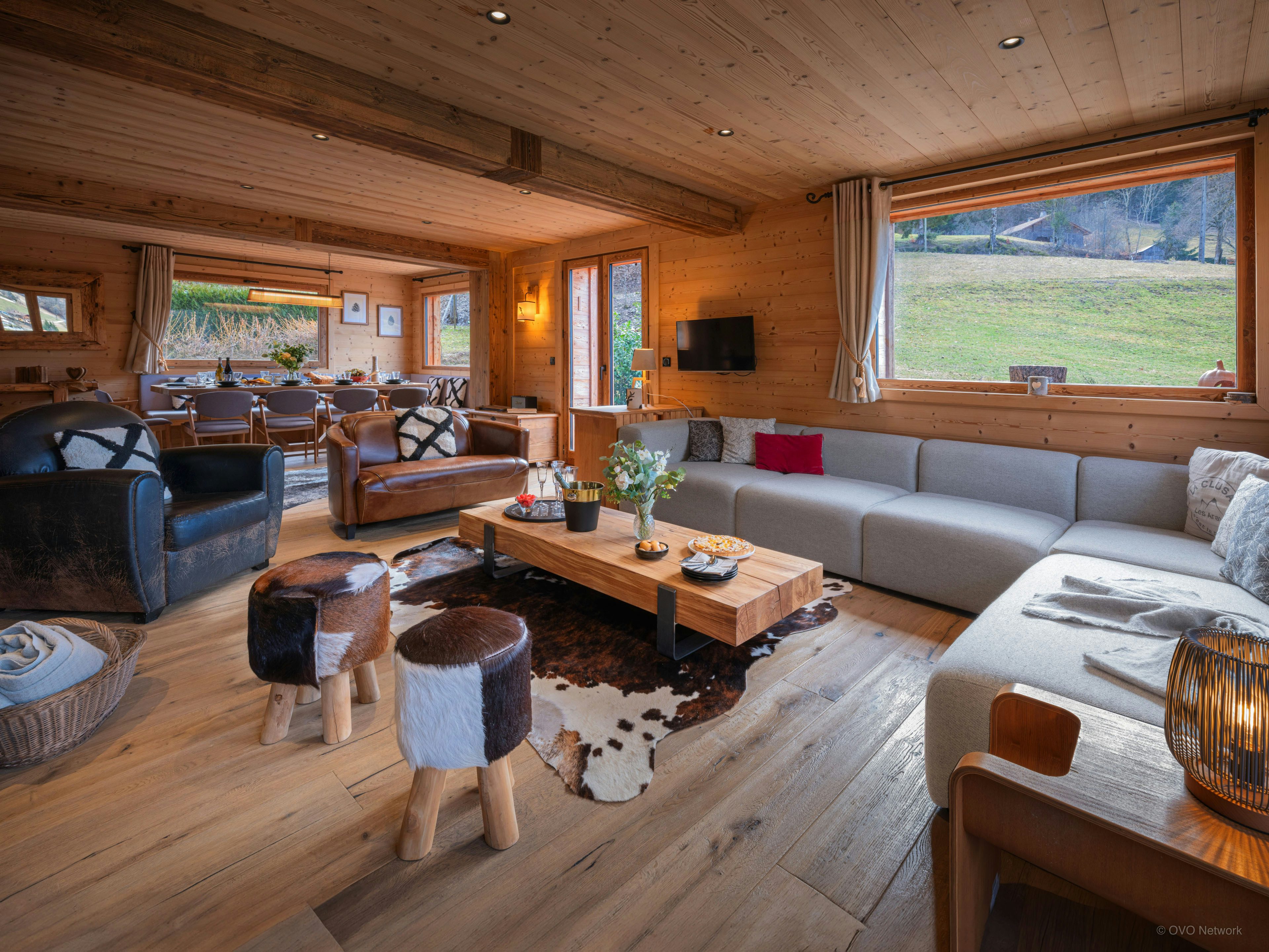 Vues exceptionnelles depuis le jacuzzi