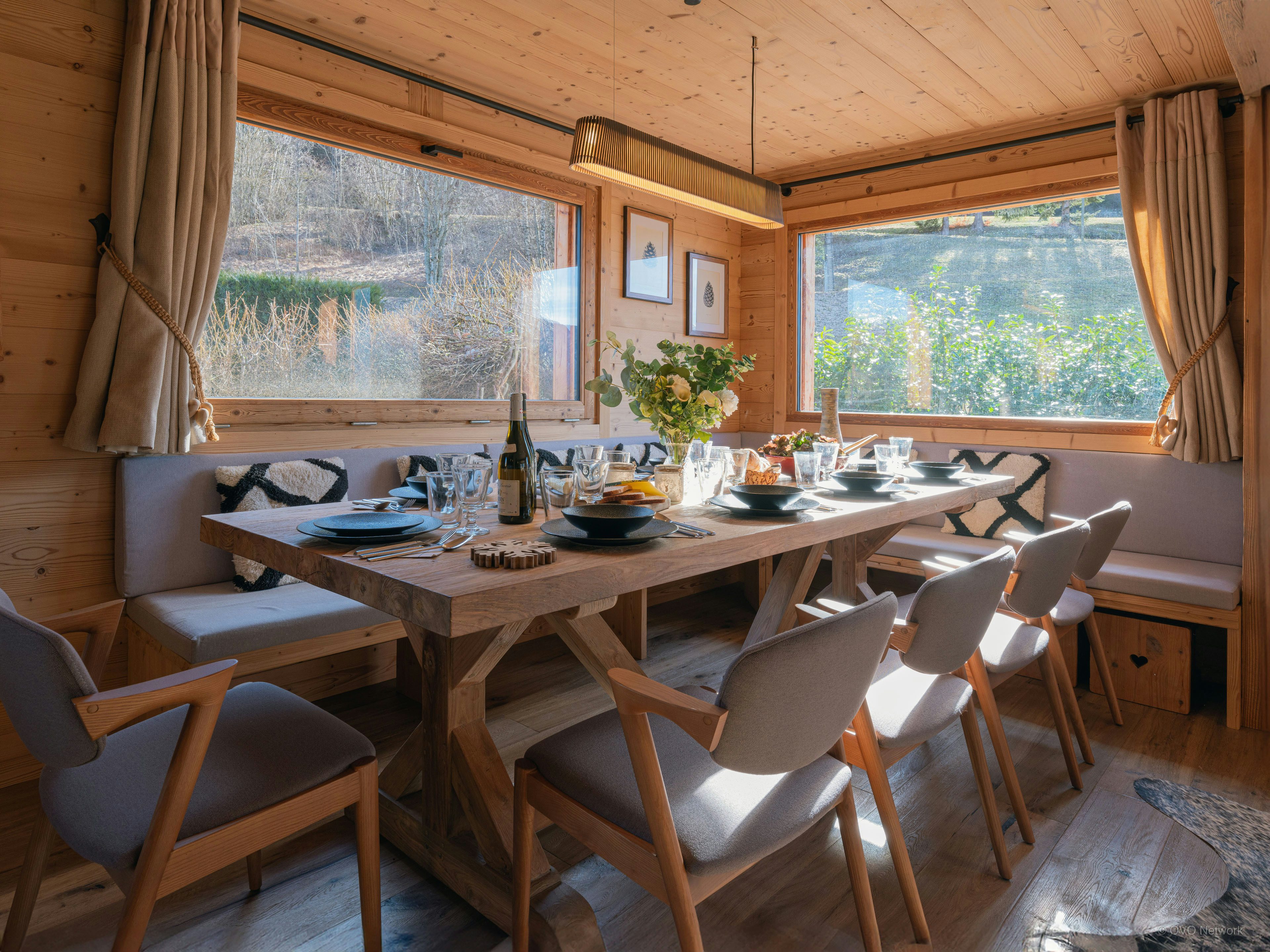 Vues exceptionnelles depuis le jacuzzi