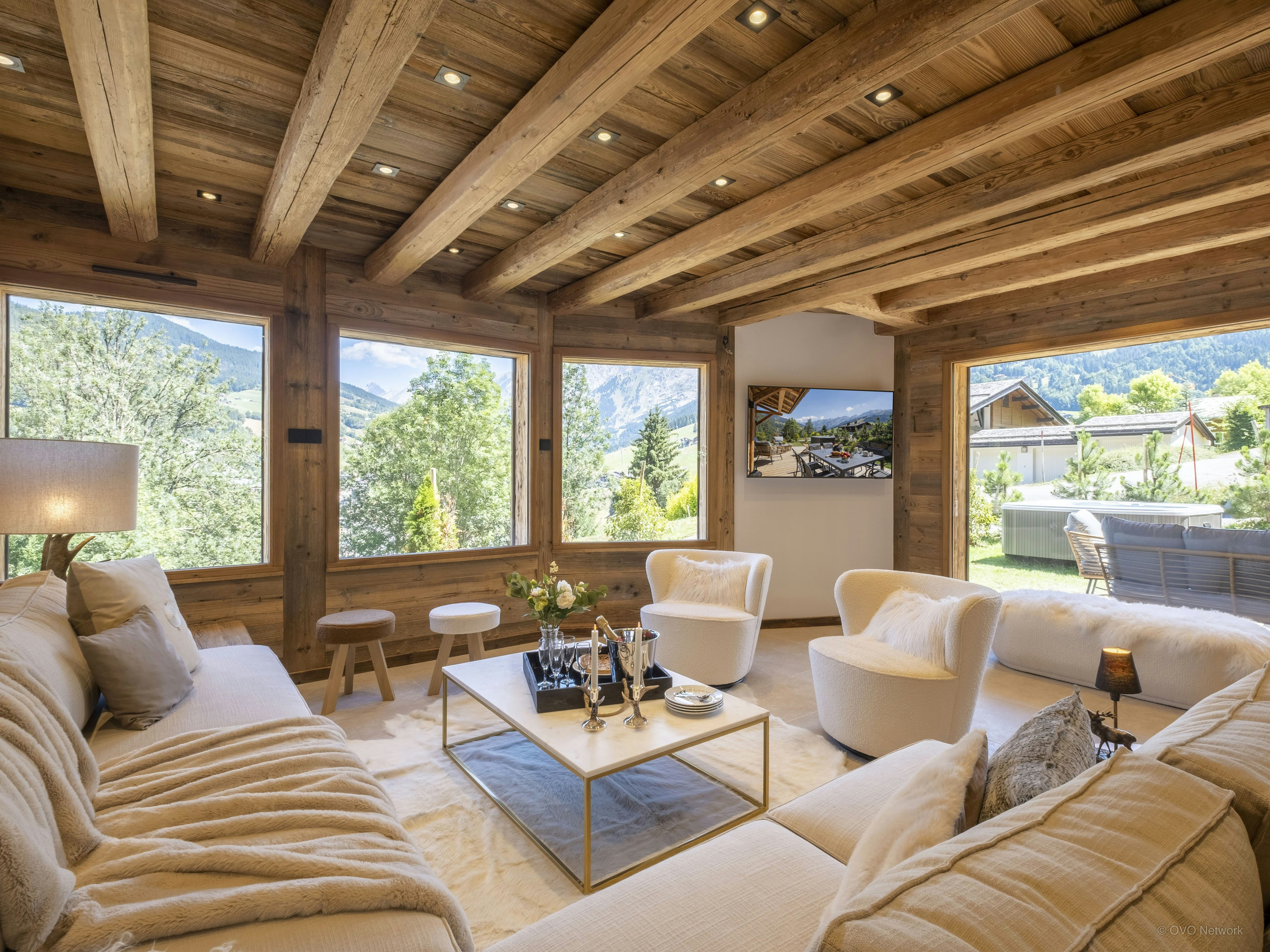 Séjour skis aux pieds pour 8 à La Clusaz