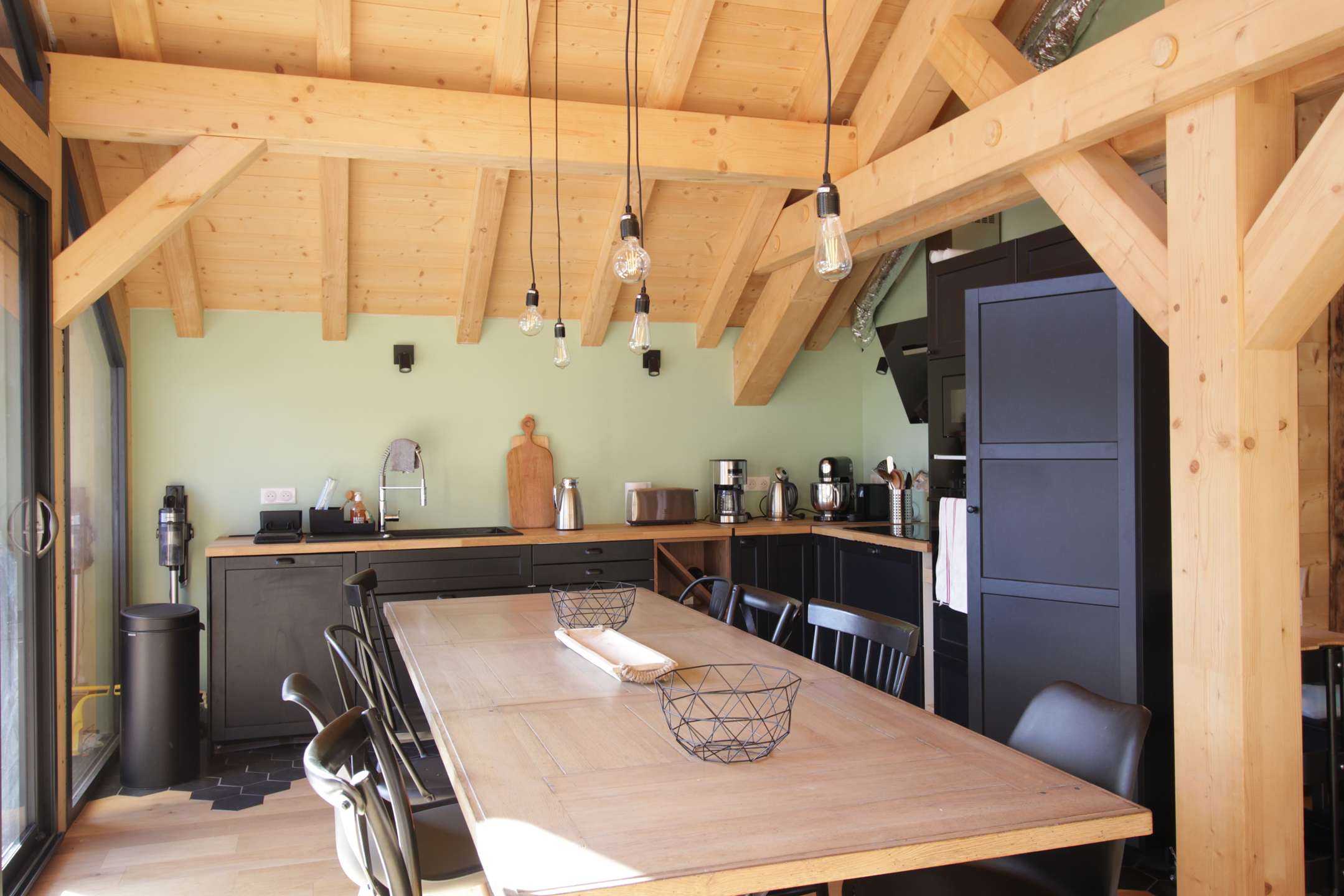 CHALET 4* 10 PERSONNES Vue exceptionnelle sur le massif du Galibier