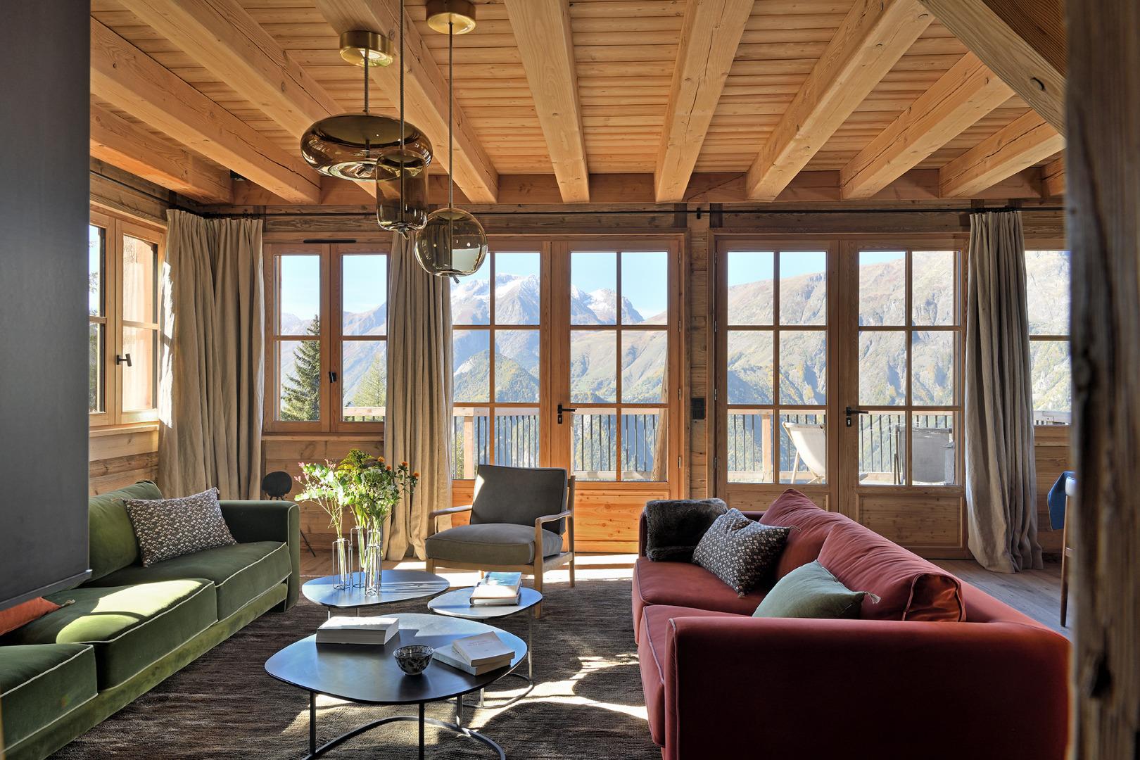 VALMARELIE chalet 5* / 300 m2 / 15 pers/ 7 chambres et 7 SDB/ A u pied des pistes