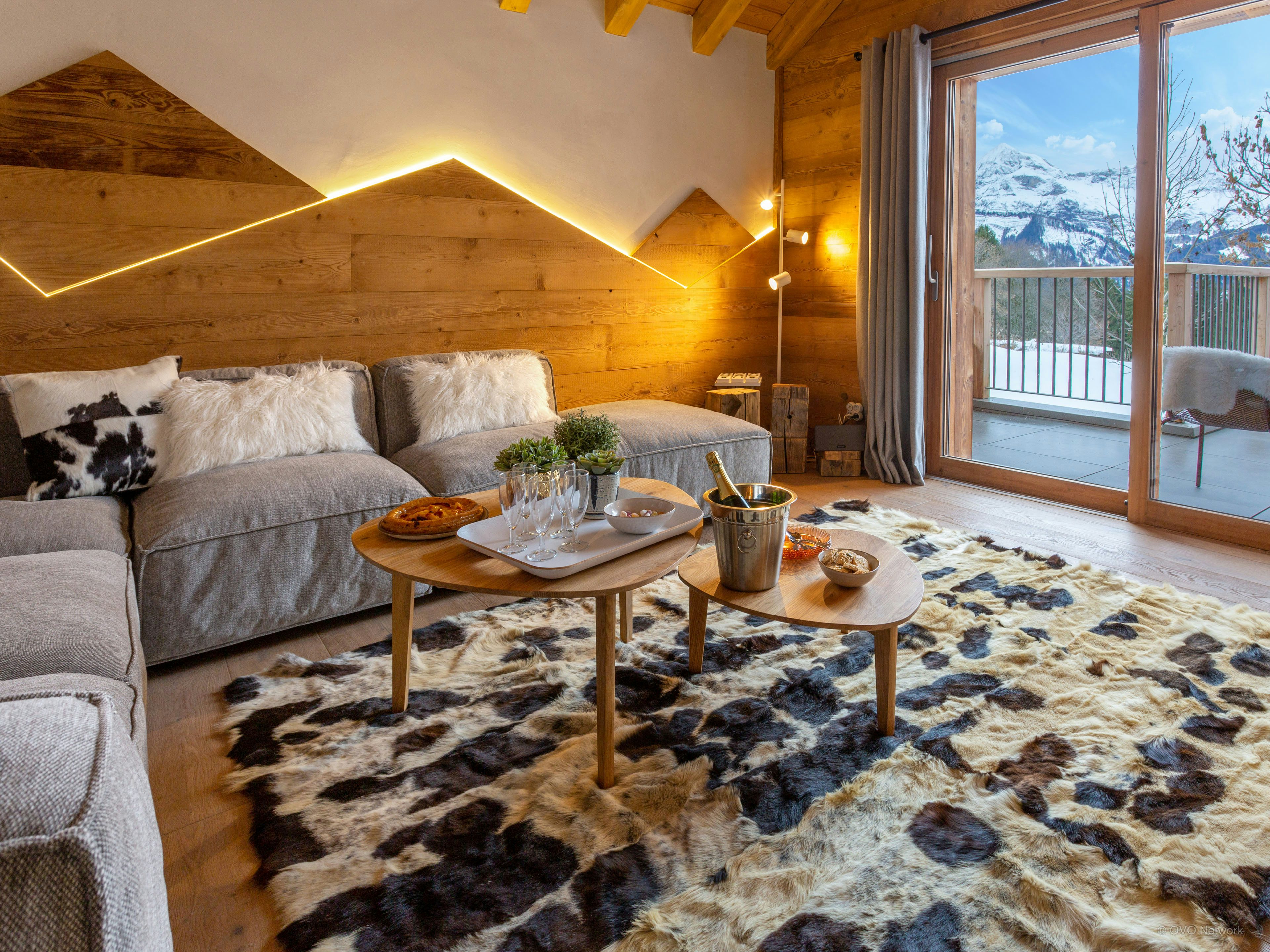 Séjour sur les pistes avec jardin