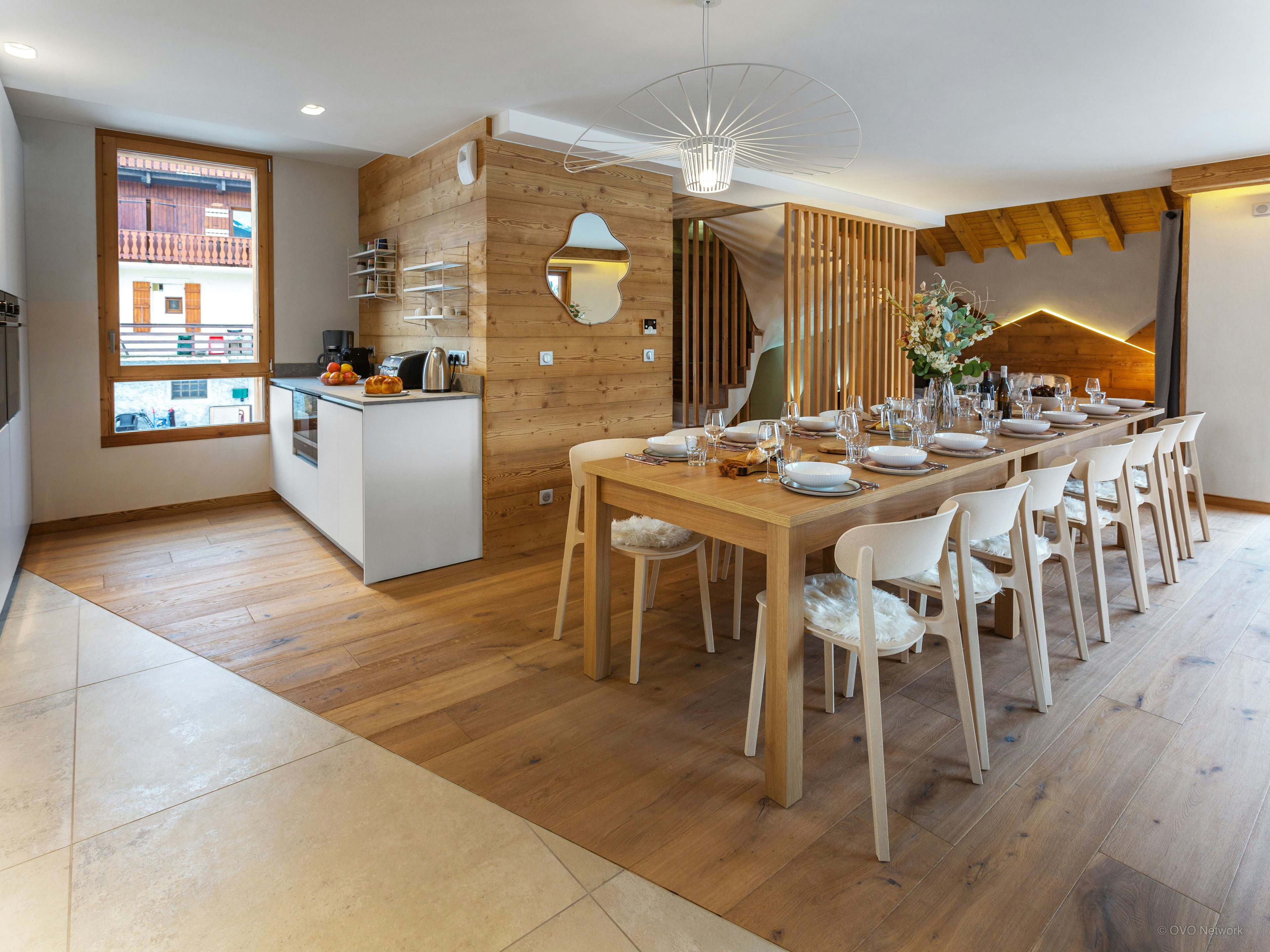 Séjour sur les pistes avec jardin