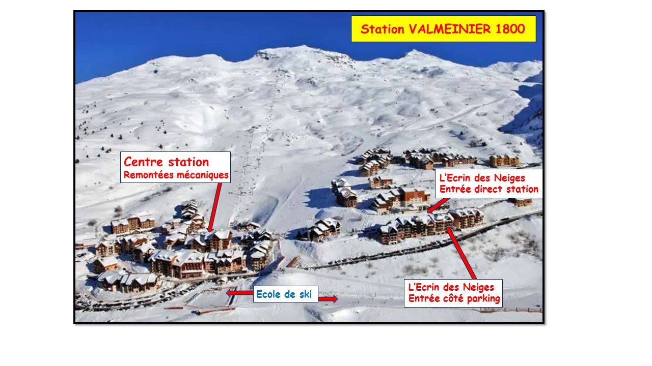 Station VALMEINIER 1800 - Location 5/6 personnes