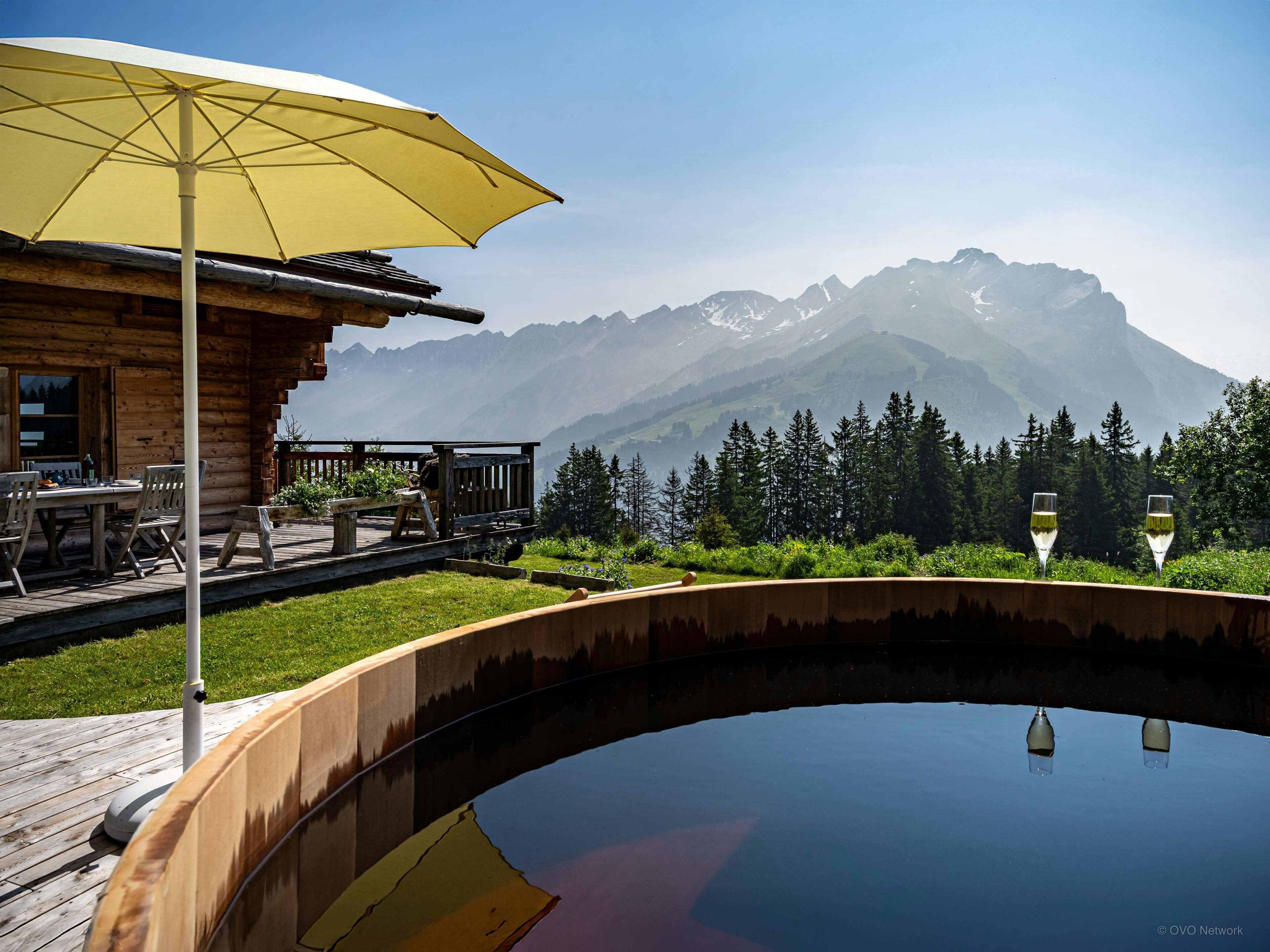 Chalet pleine nature pour 12 (8 adultes) - Bain nordique