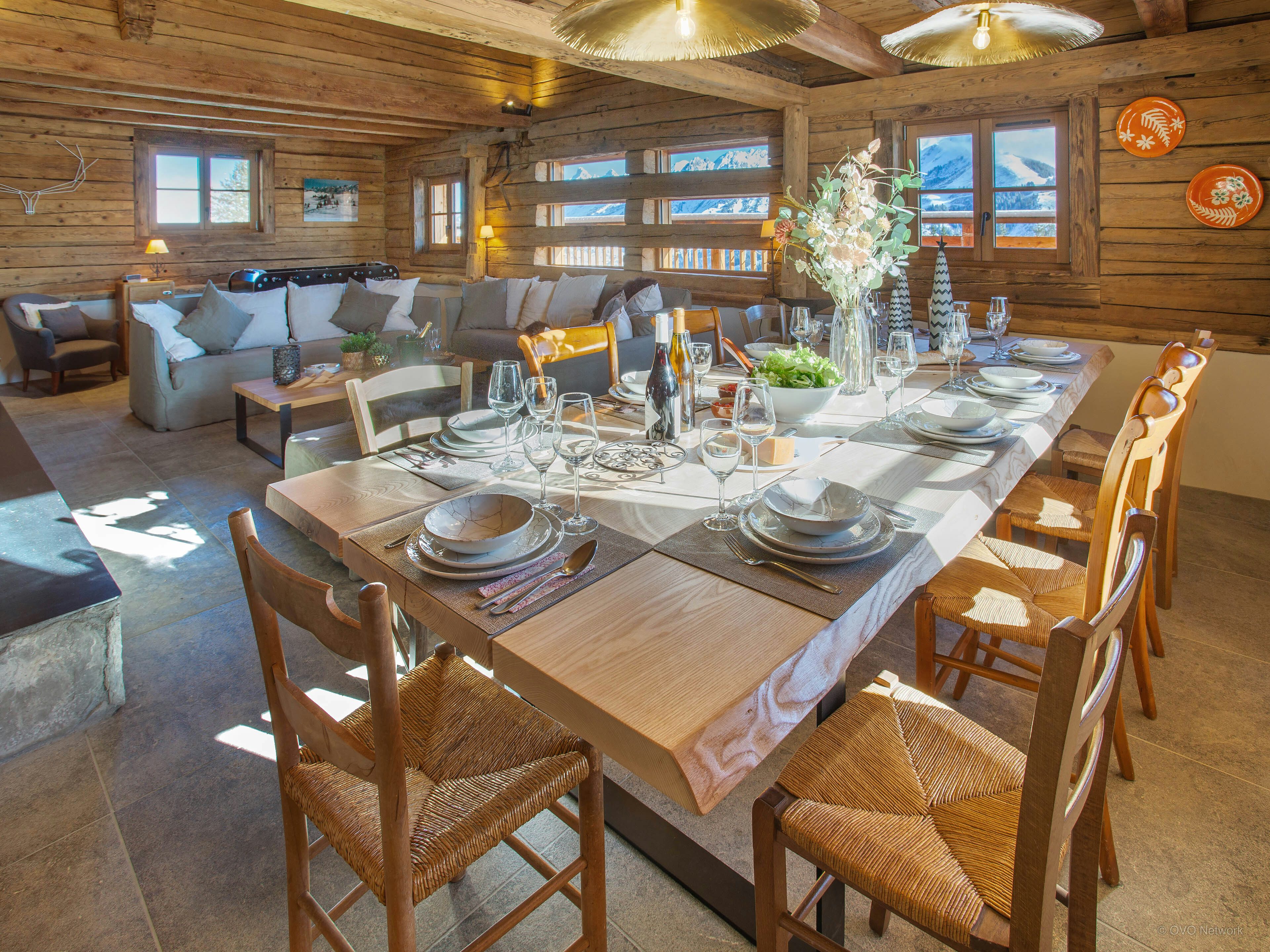 Chalet pleine nature pour 12 (8 adultes) - Bain nordique