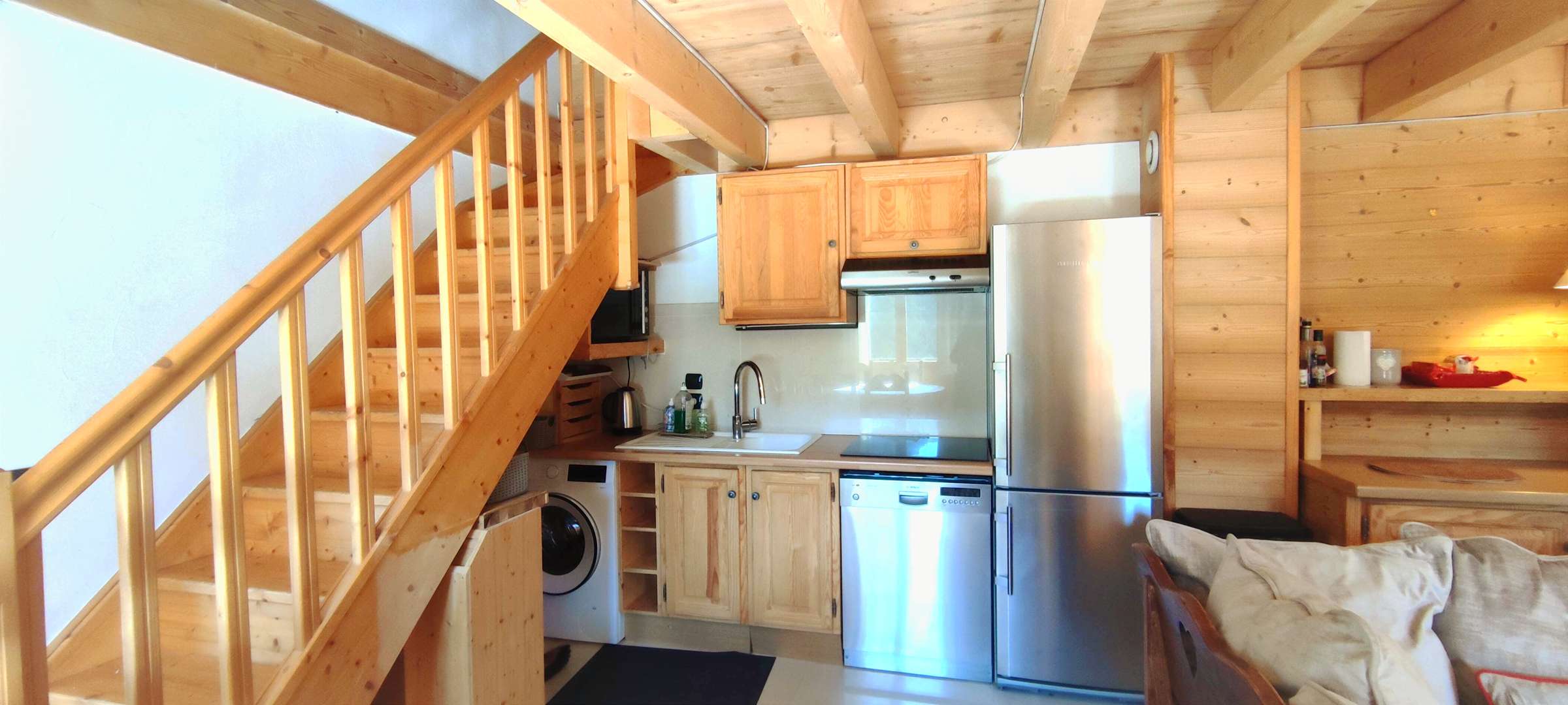 CHALET VUE EXCEPTIONNELLE SUR STATION ET PISTES