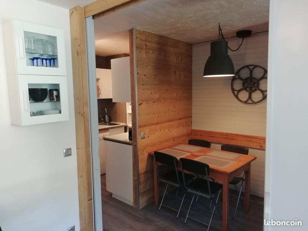 Appartement au pied des pistes 4 personnes avec piscine chauffée