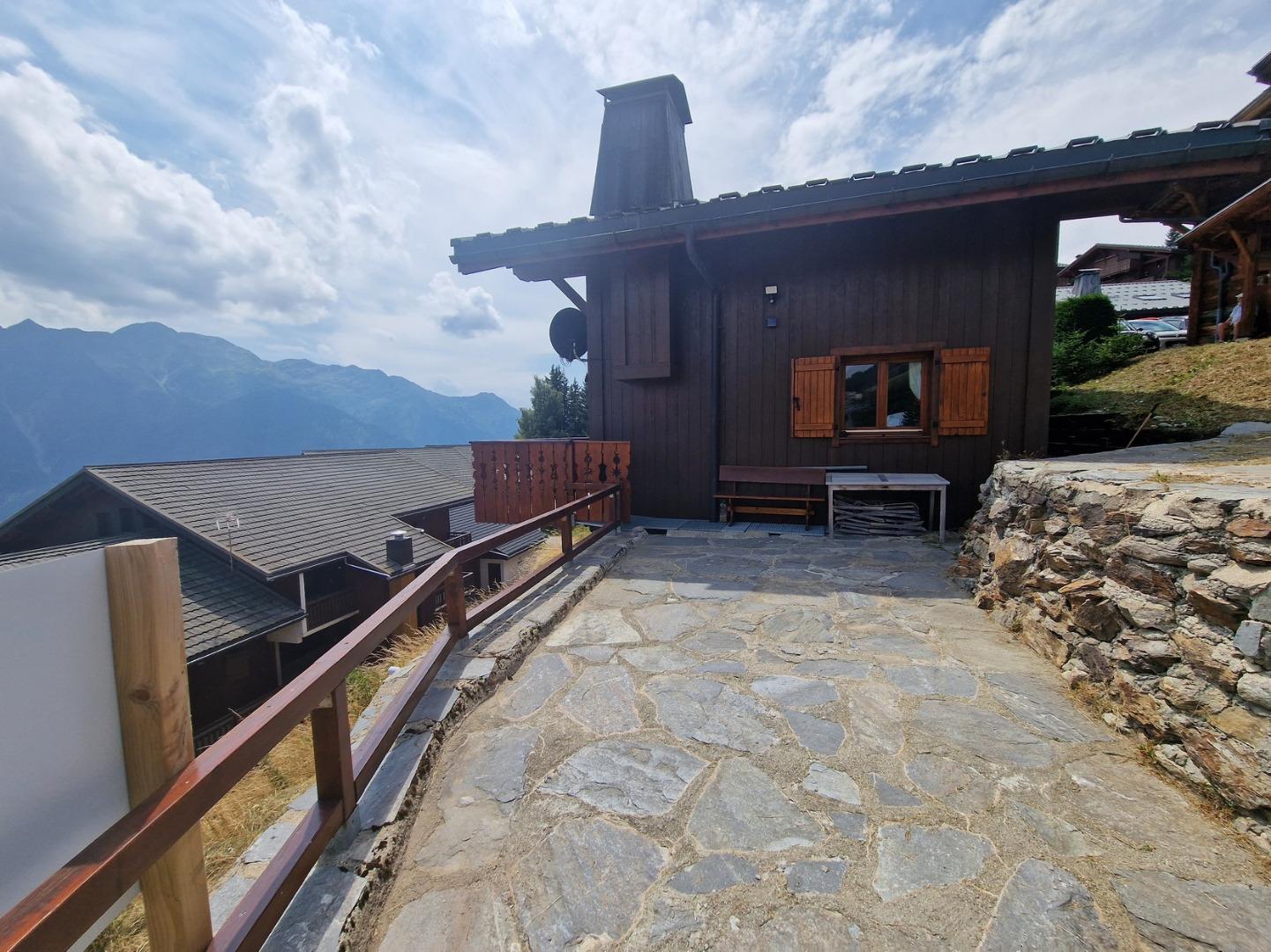Magnifique chalet avec vue sur le Mont Blanc