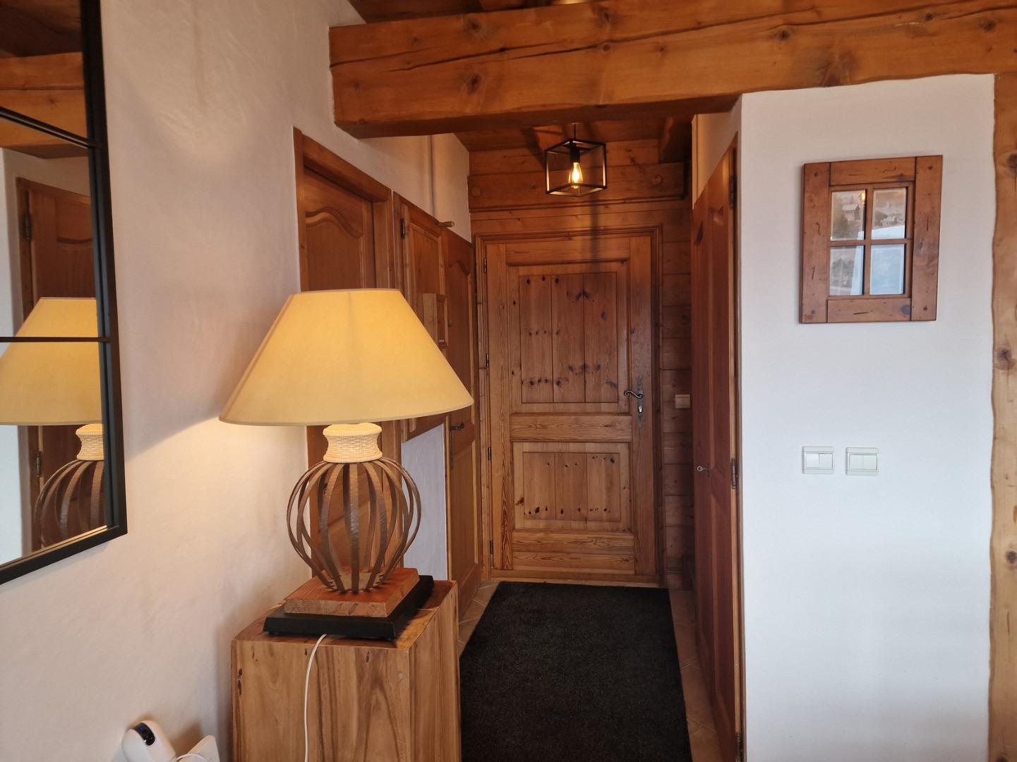 Magnifique chalet avec vue sur le Mont Blanc