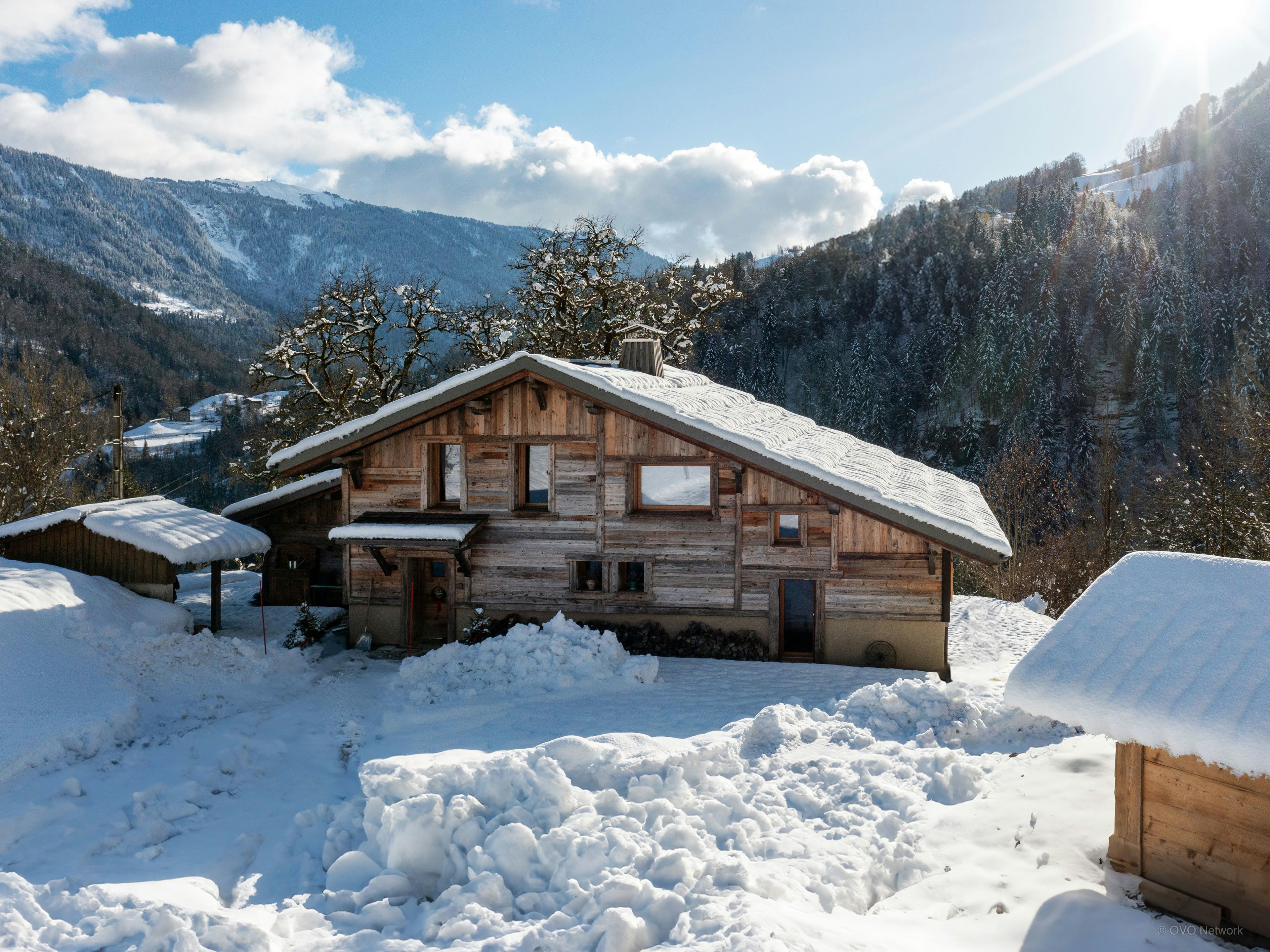Séjour en pleine nature pour 10 avec sauna