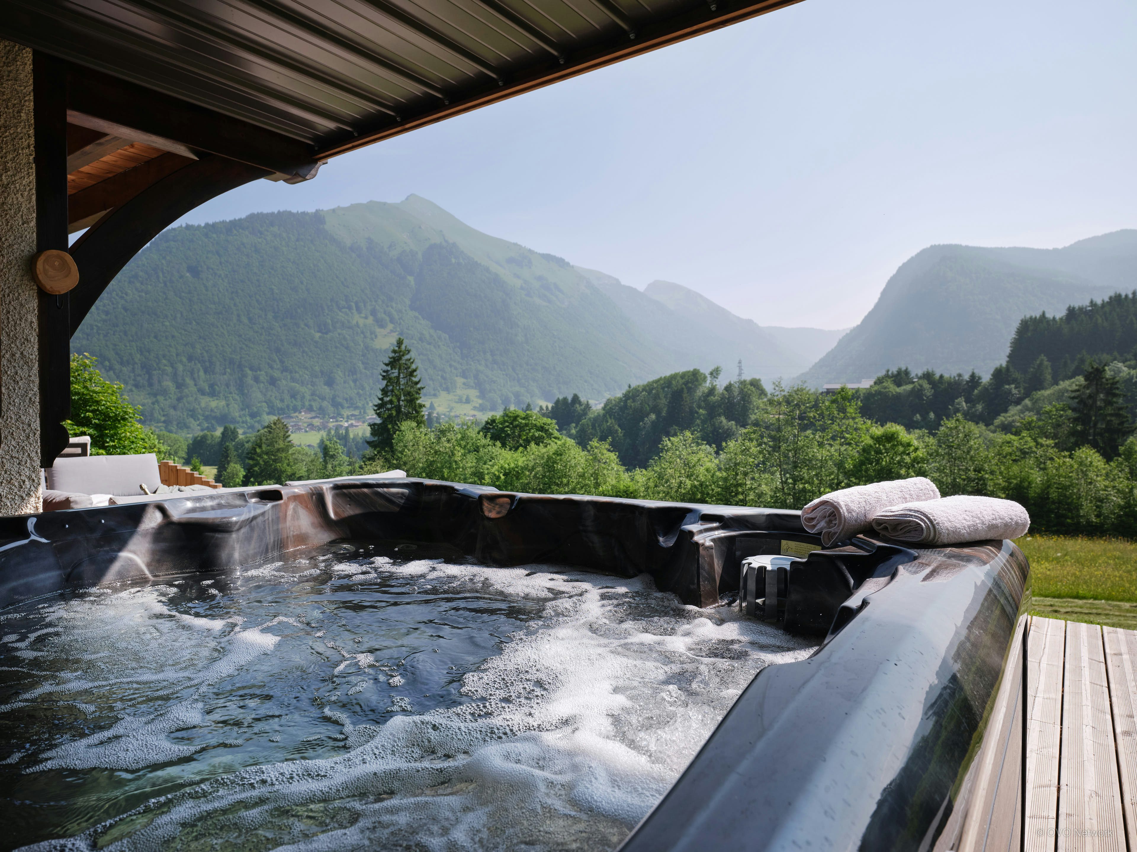 Spa, sauna, jacuzzi, et belle vue