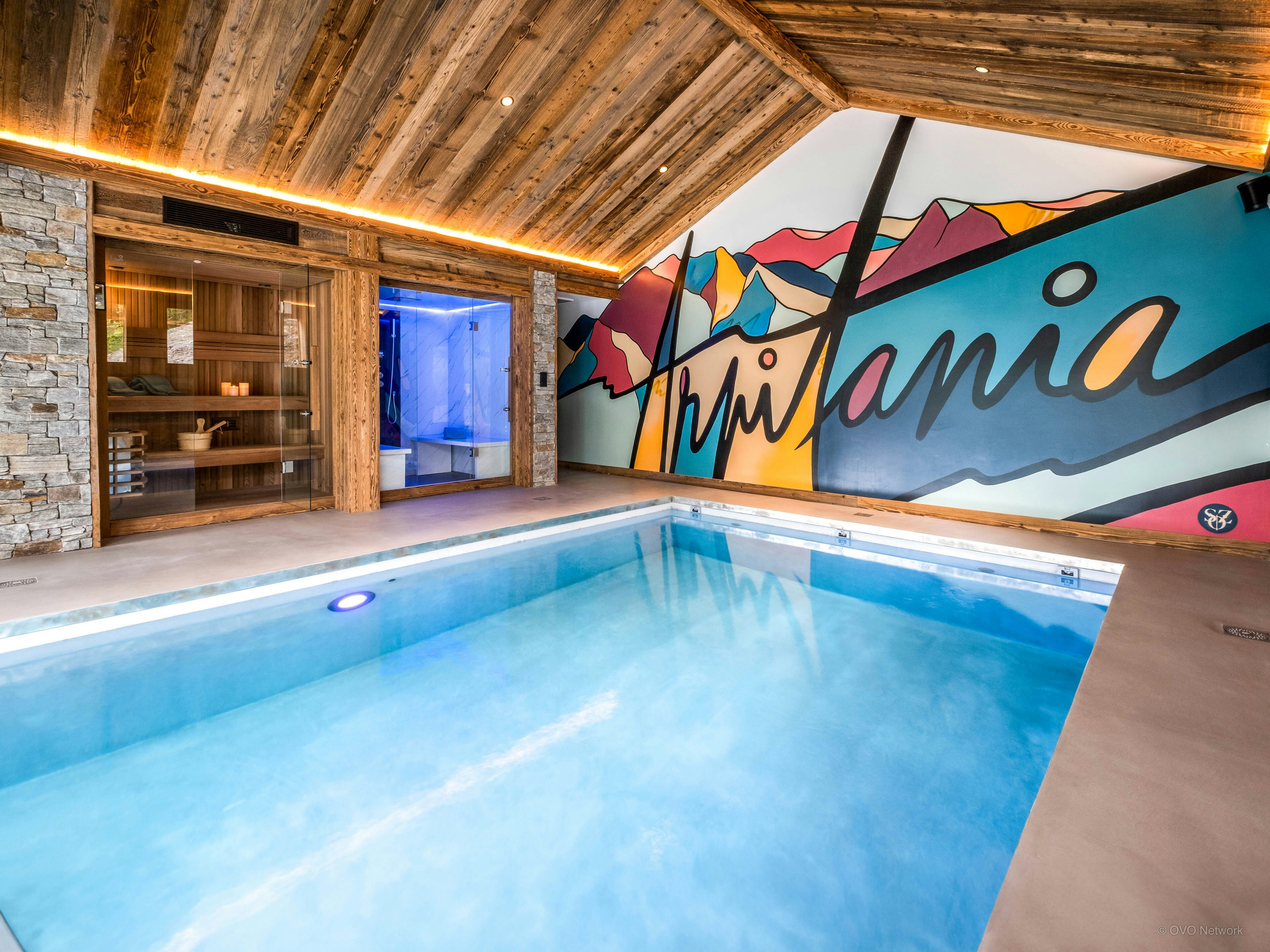 Tout luxe 14p à La Clusaz, avec piscine et spa