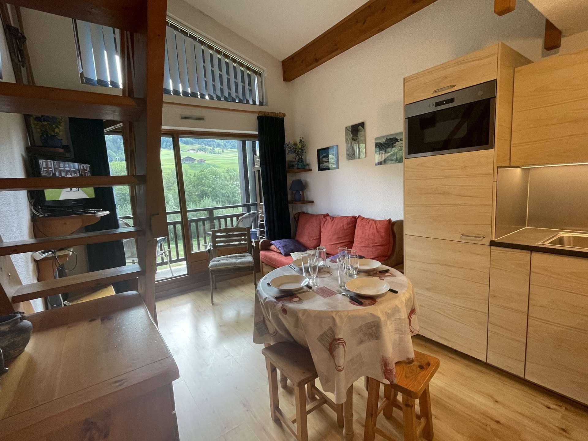 Appartement 2 pièces à Praz-sur-Arly - 5 personnes