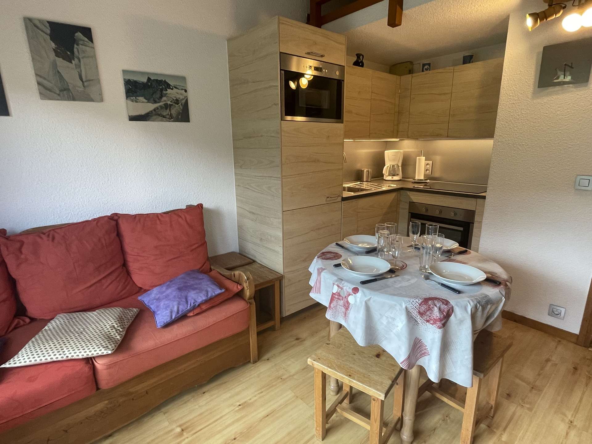 Appartement 2 pièces à Praz-sur-Arly - 5 personnes
