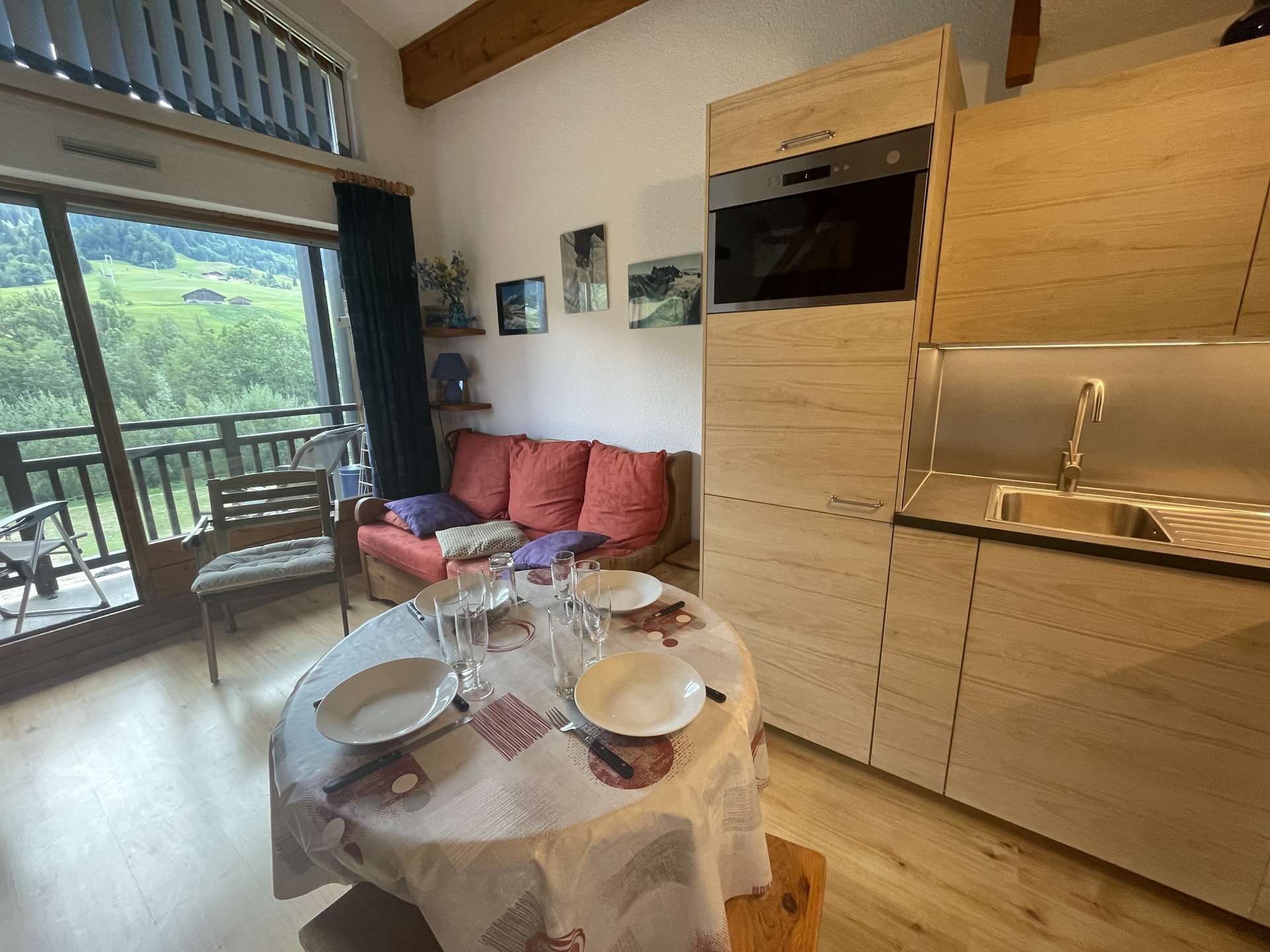 Appartement 2 pièces à Praz-sur-Arly - 5 personnes