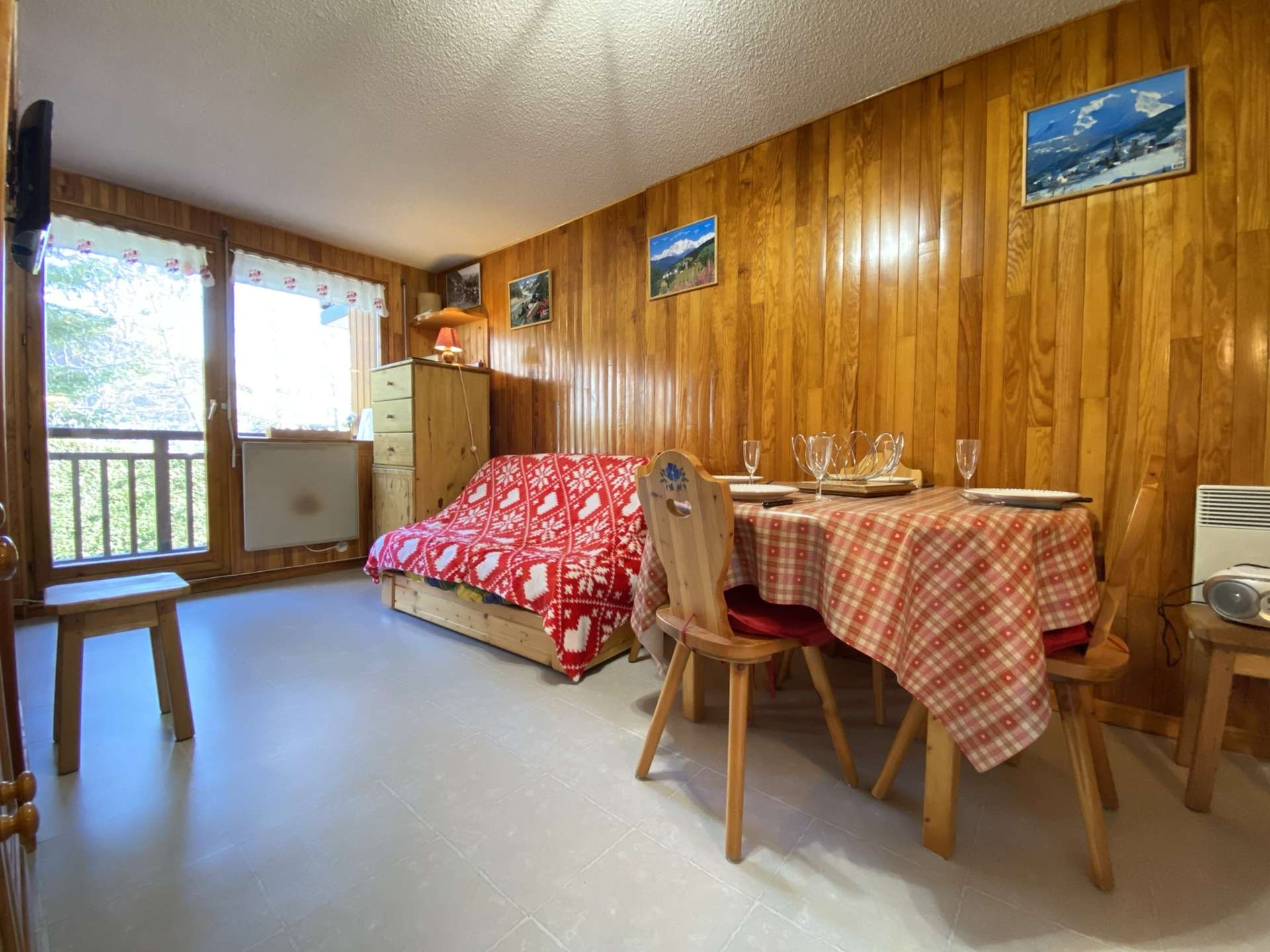 Appartement 2 pièces cabine à Praz-sur-Arly - 6 personnes