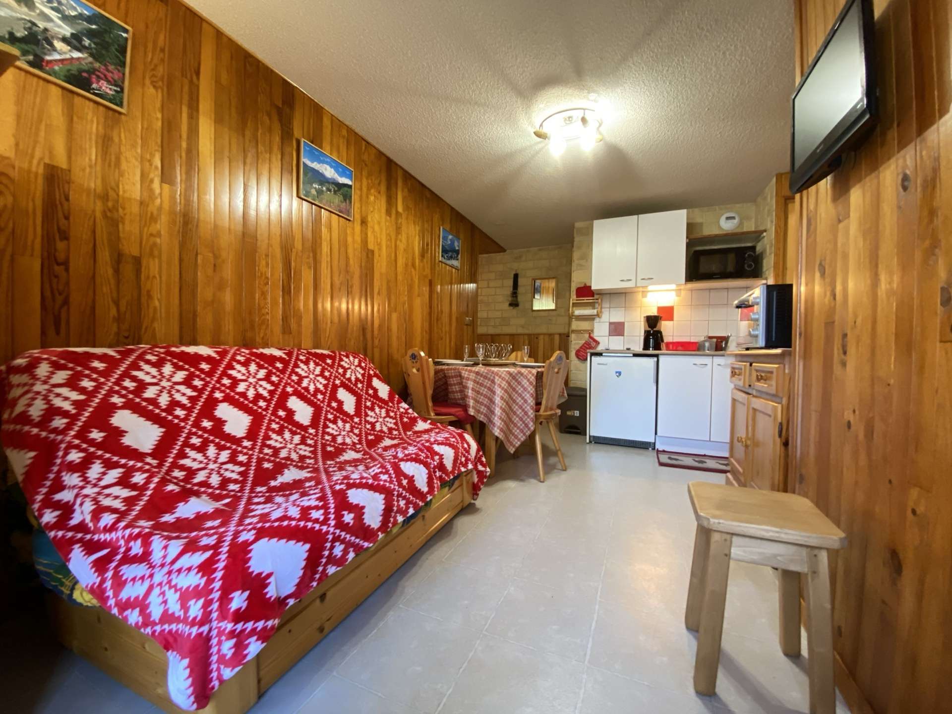 Appartement 2 pièces cabine à Praz-sur-Arly - 6 personnes