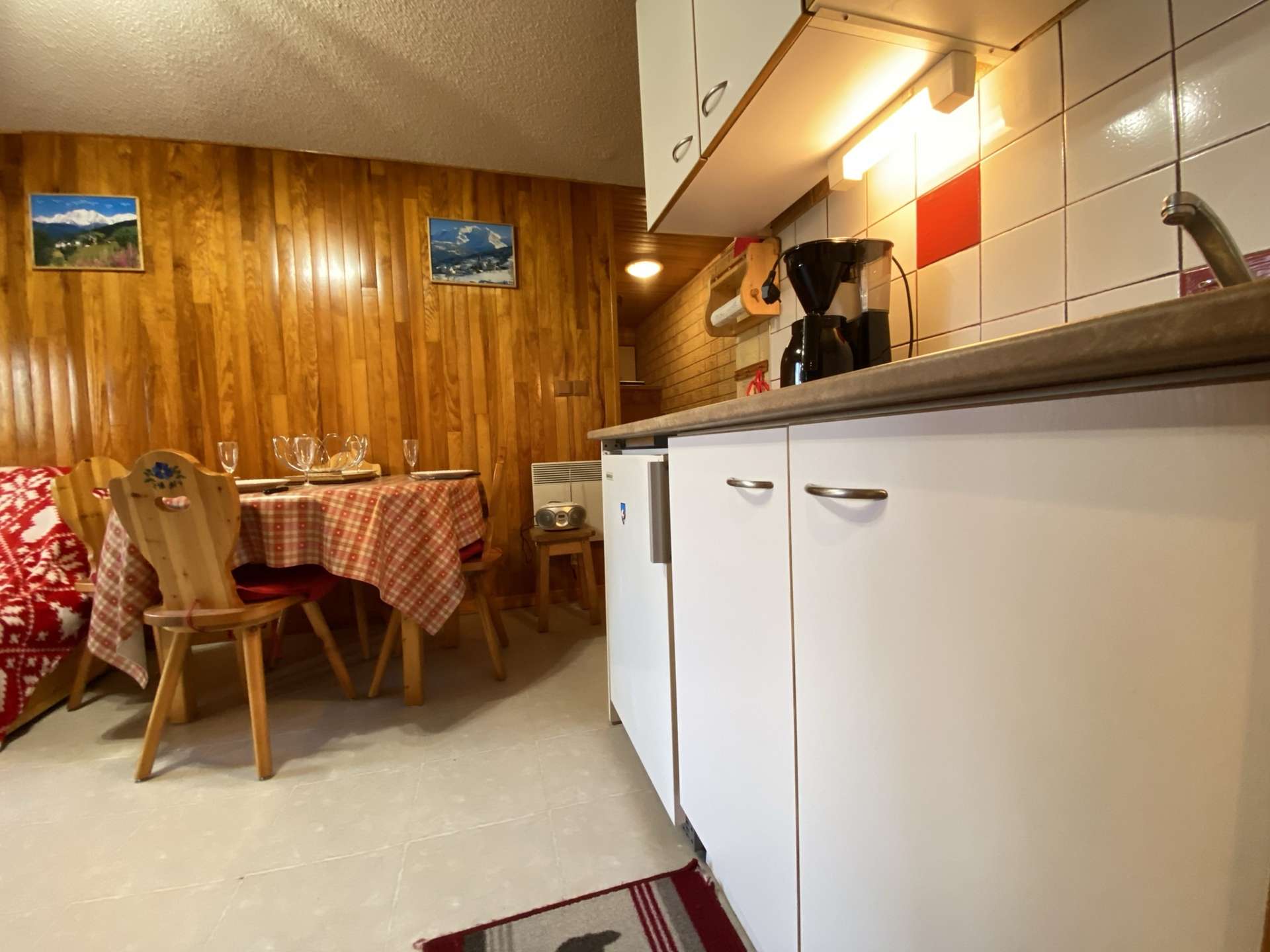 Appartement 2 pièces cabine à Praz-sur-Arly - 6 personnes