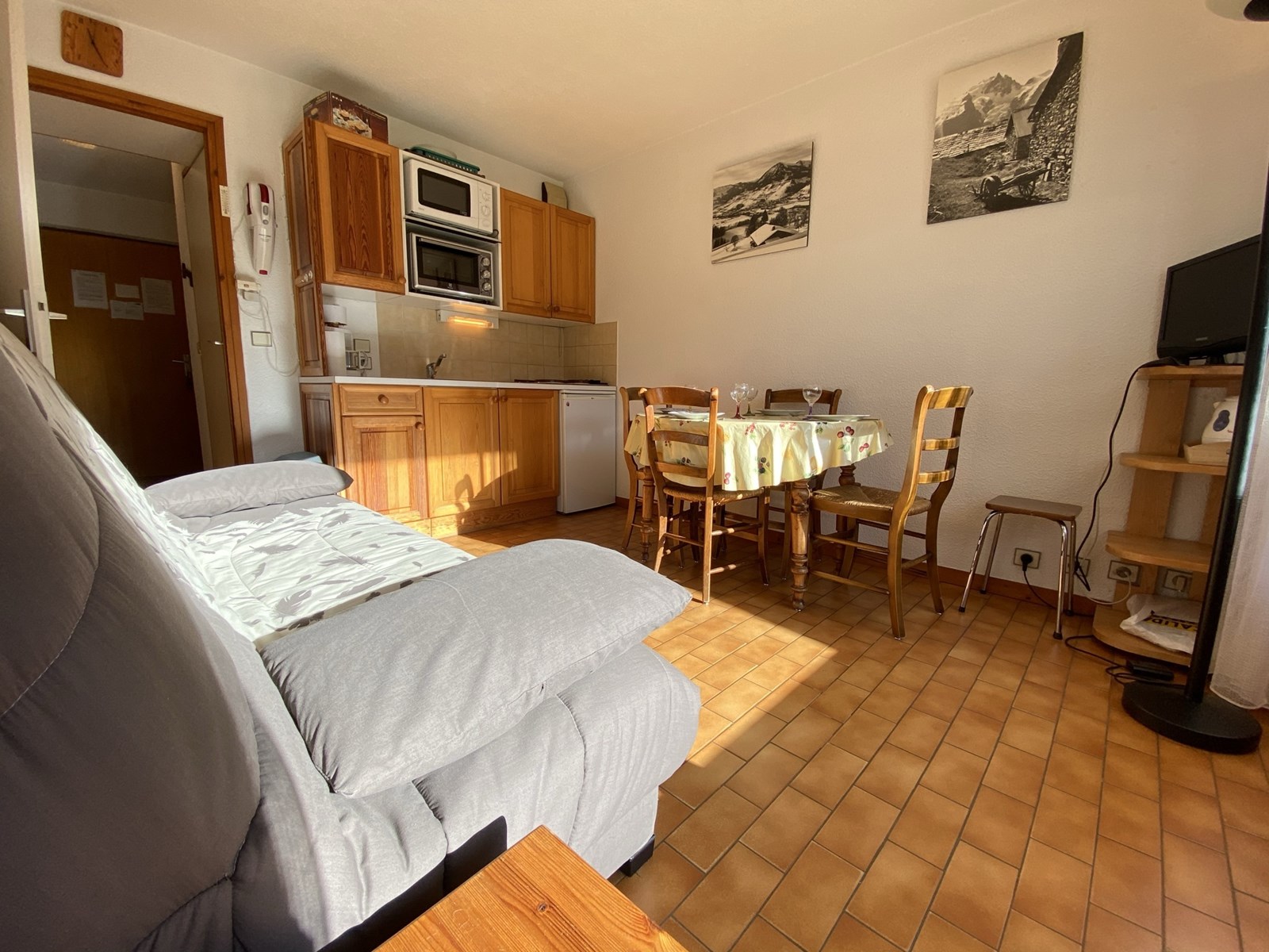 Studio cabine à Praz-sur-Arly - 4 personnes