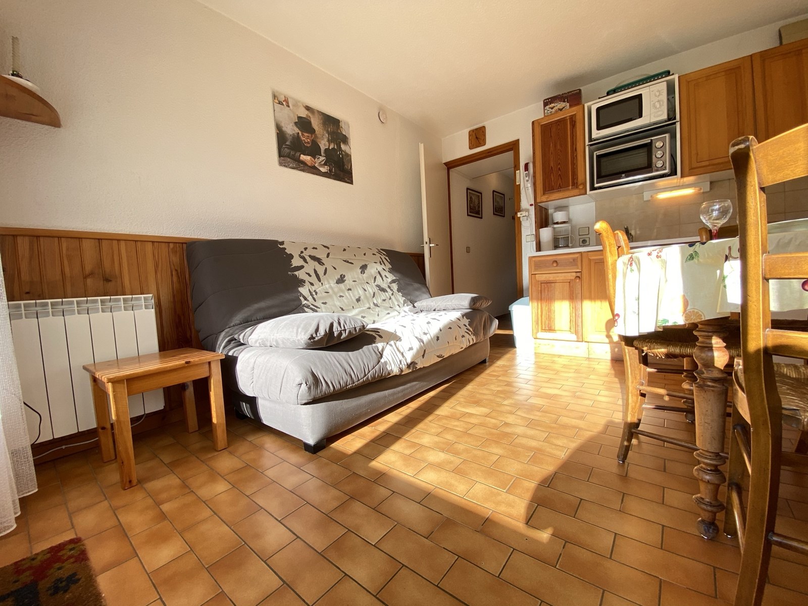 Studio cabine à Praz-sur-Arly - 4 personnes