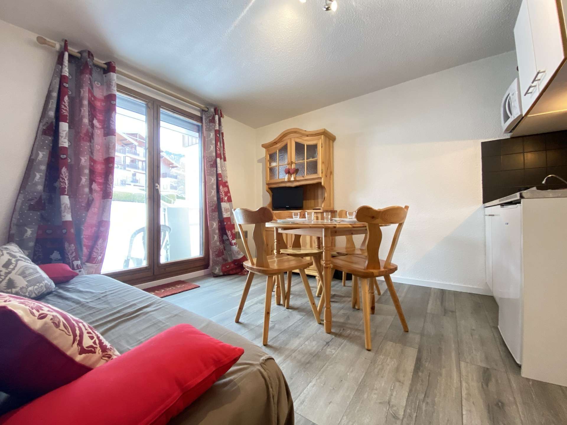 Studio cabine à Praz-Sur-Arly - 4 personnes