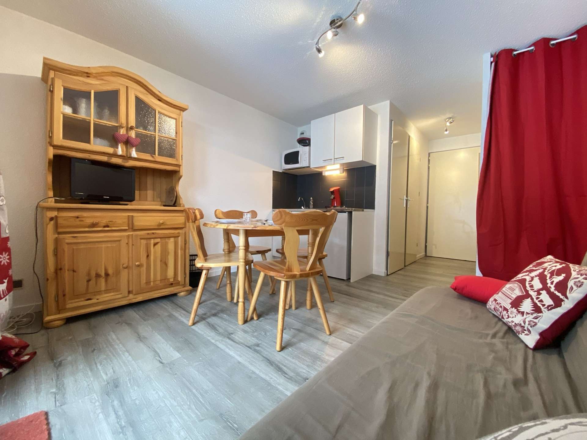 Studio cabine à Praz-Sur-Arly - 4 personnes