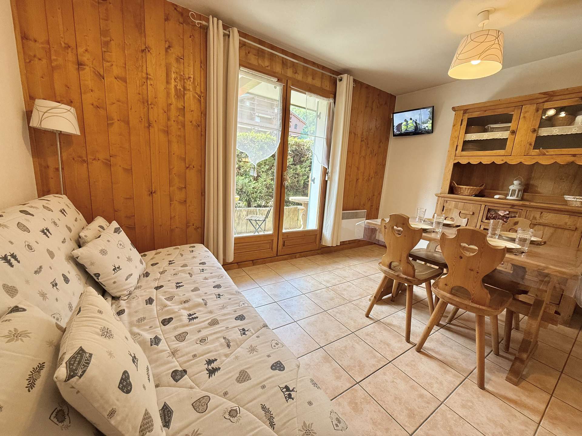 Appartement studio cabine à Praz-sur-Arly - 4 personnes