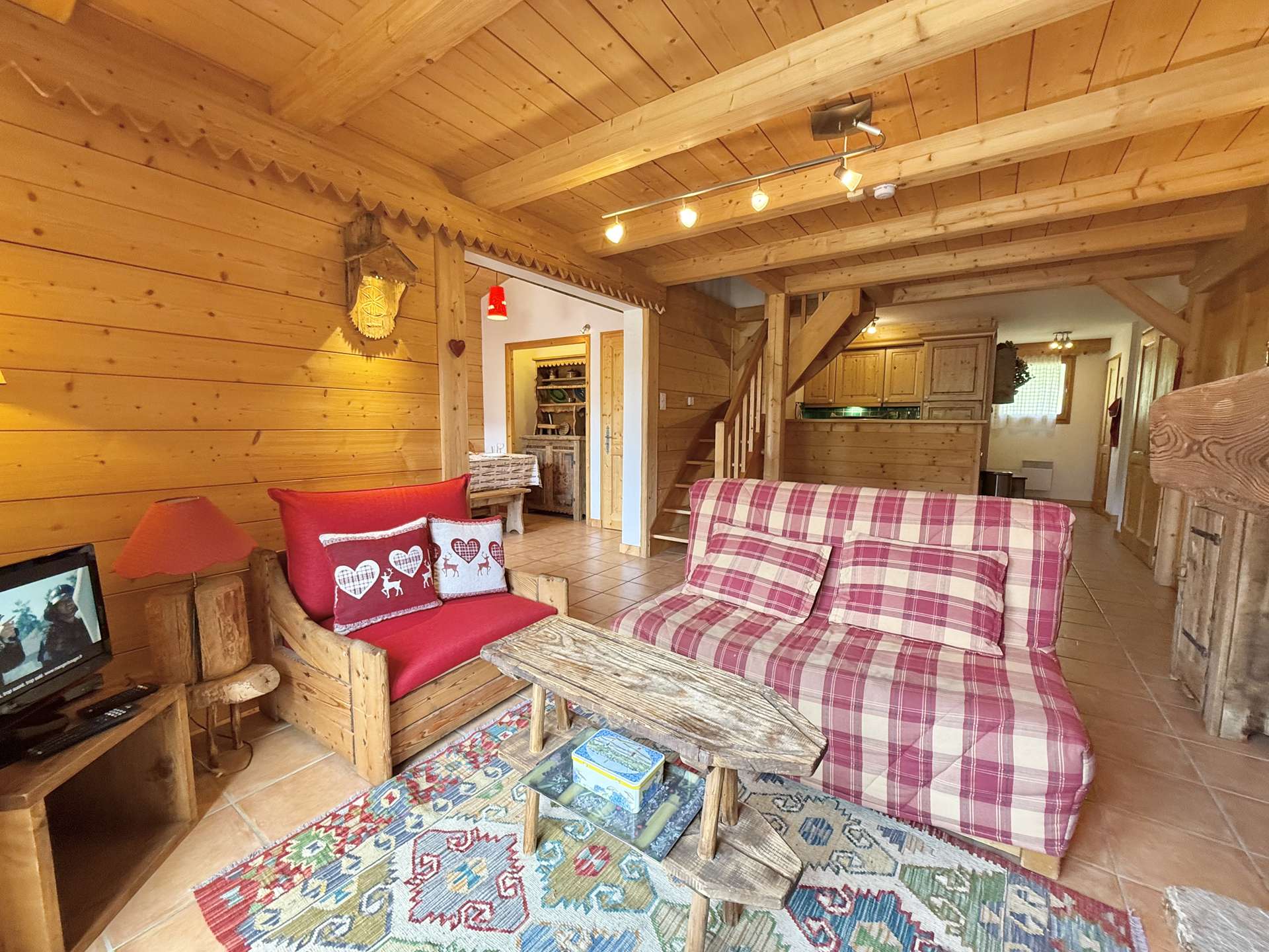 Appartement 3 pièces à Praz-sur-Arly - 8 personnes 