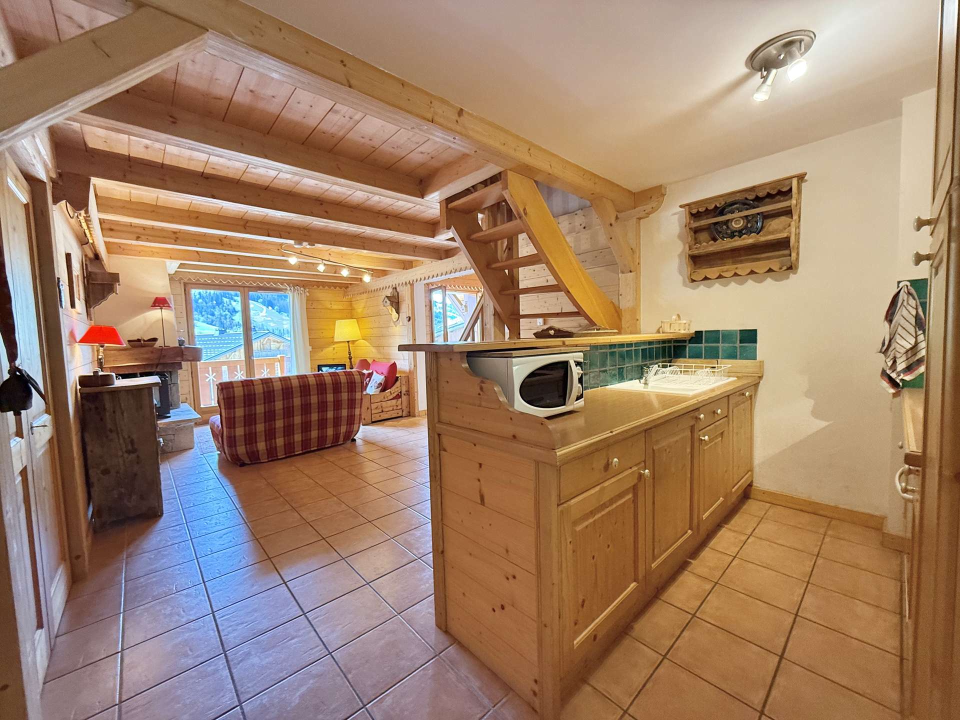 Appartement 3 pièces à Praz-sur-Arly - 8 personnes 