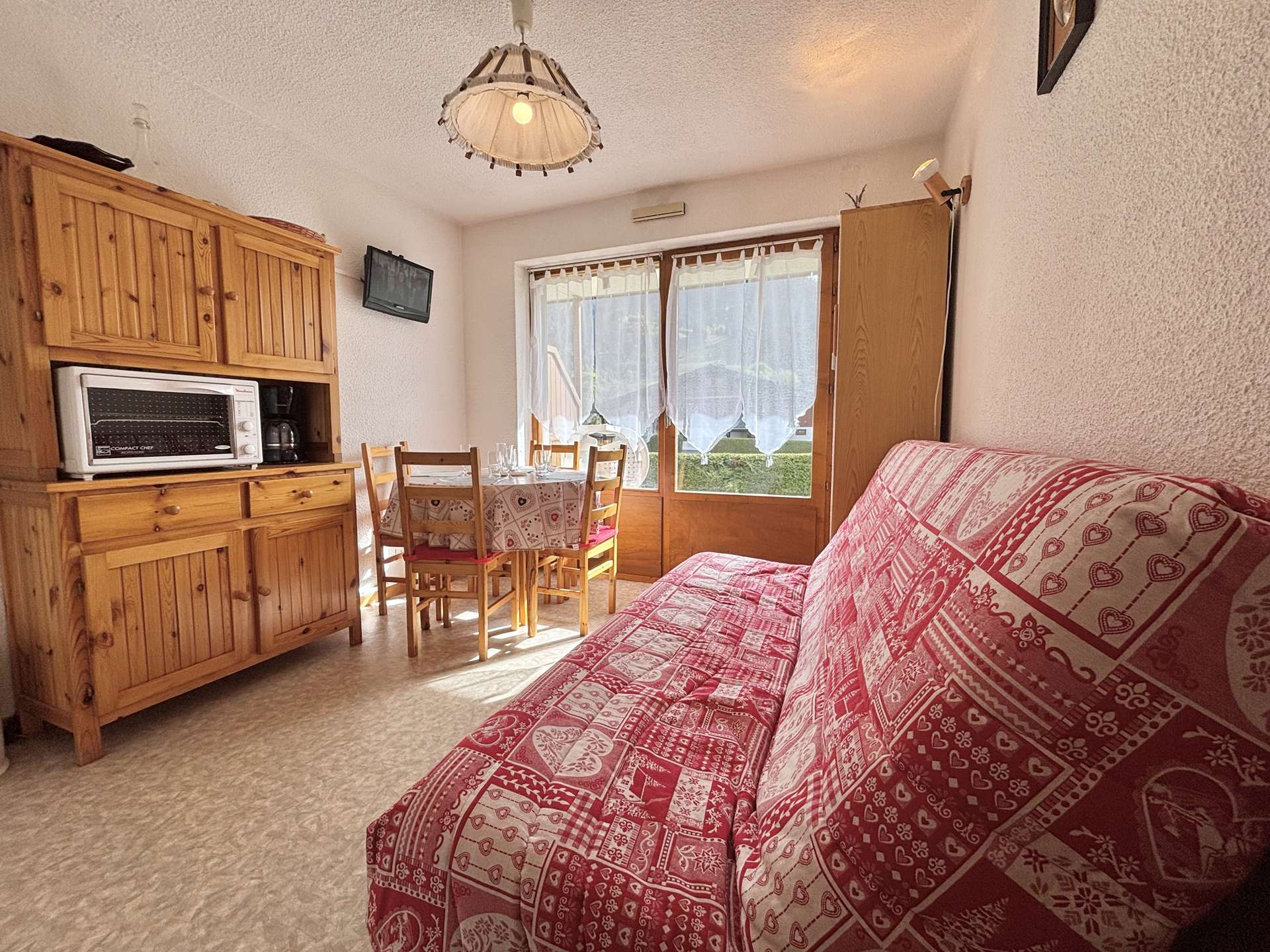 Appartement studio cabine à Praz-sur-Arly - 4 personnes