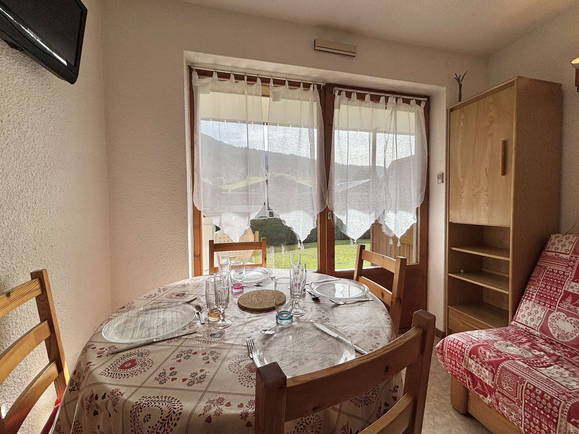Appartement studio cabine à Praz-sur-Arly - 4 personnes