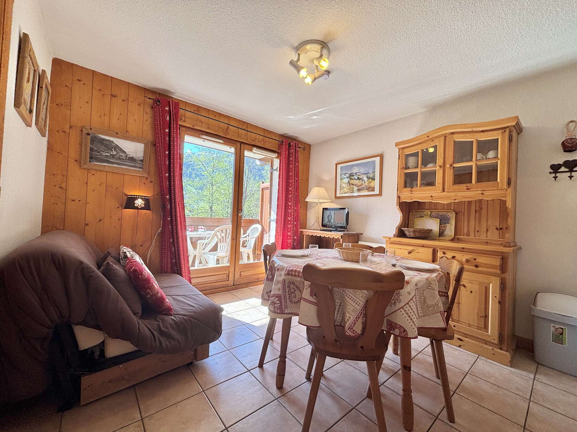 Appartement 2 pièces cabine à Praz-sur-Arly - 5 personnes