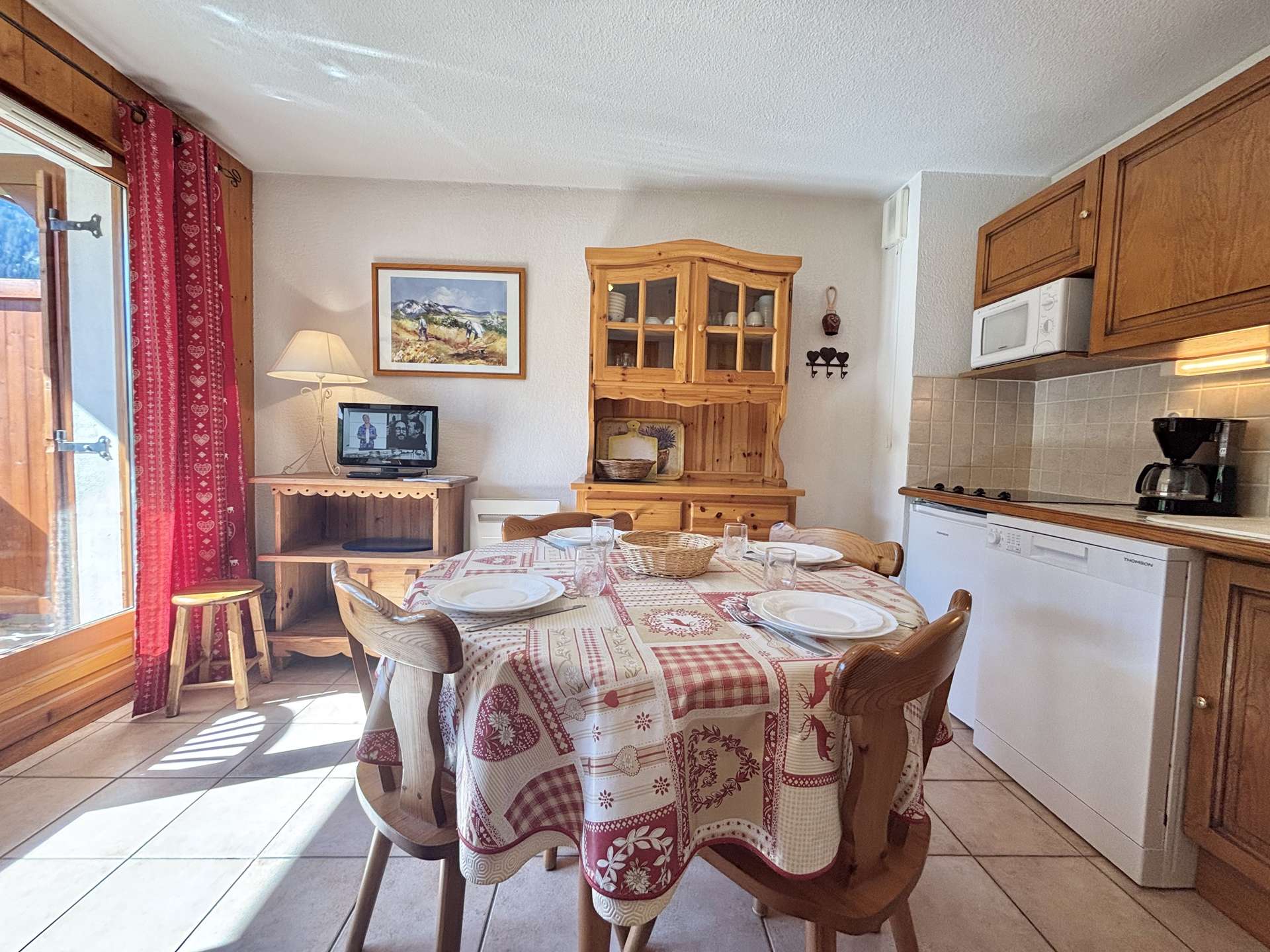 Appartement 2 pièces cabine à Praz-sur-Arly - 5 personnes