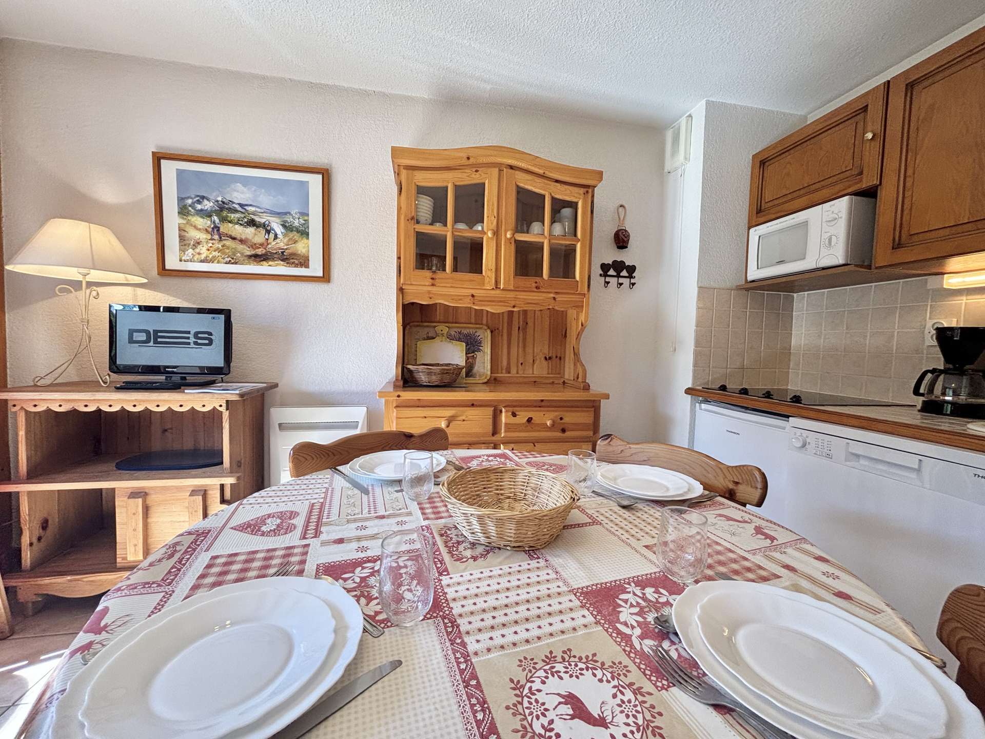 Appartement 2 pièces cabine à Praz-sur-Arly - 5 personnes
