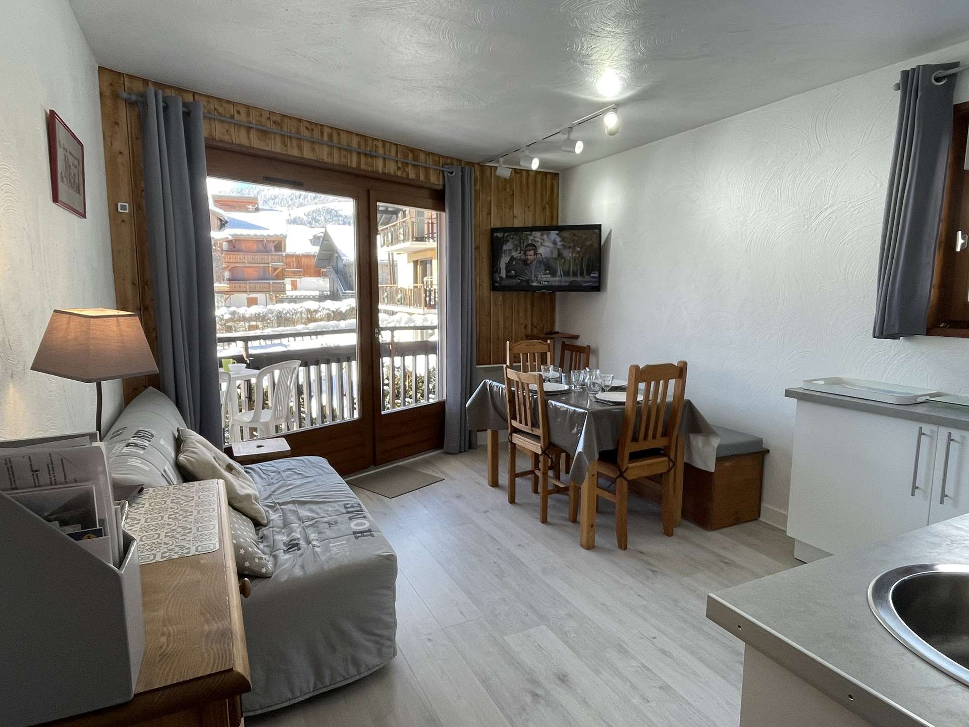 Appartement de 2 pièces à Praz-sur-Arly - 5 personnes