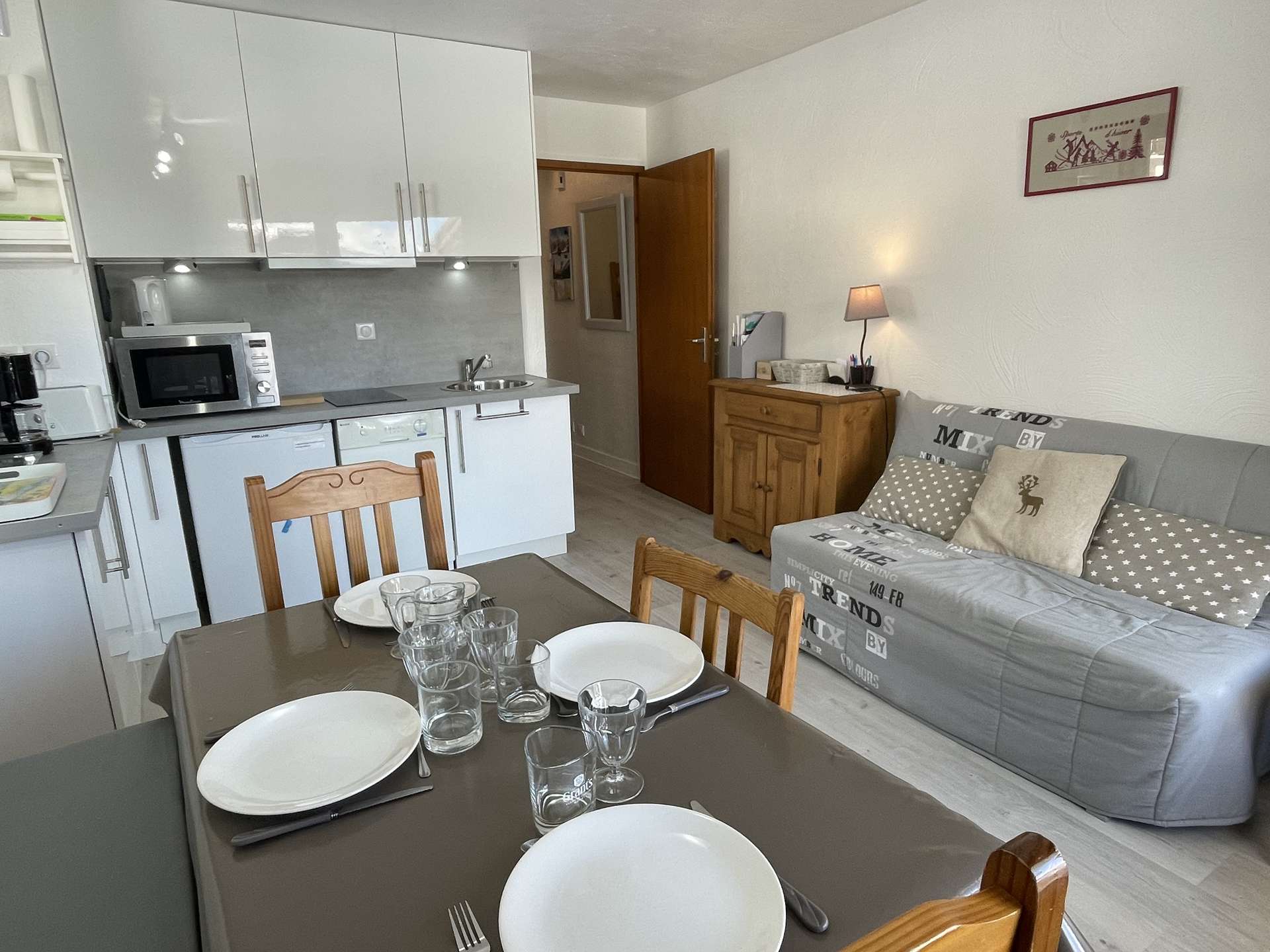 Appartement de 2 pièces à Praz-sur-Arly - 5 personnes