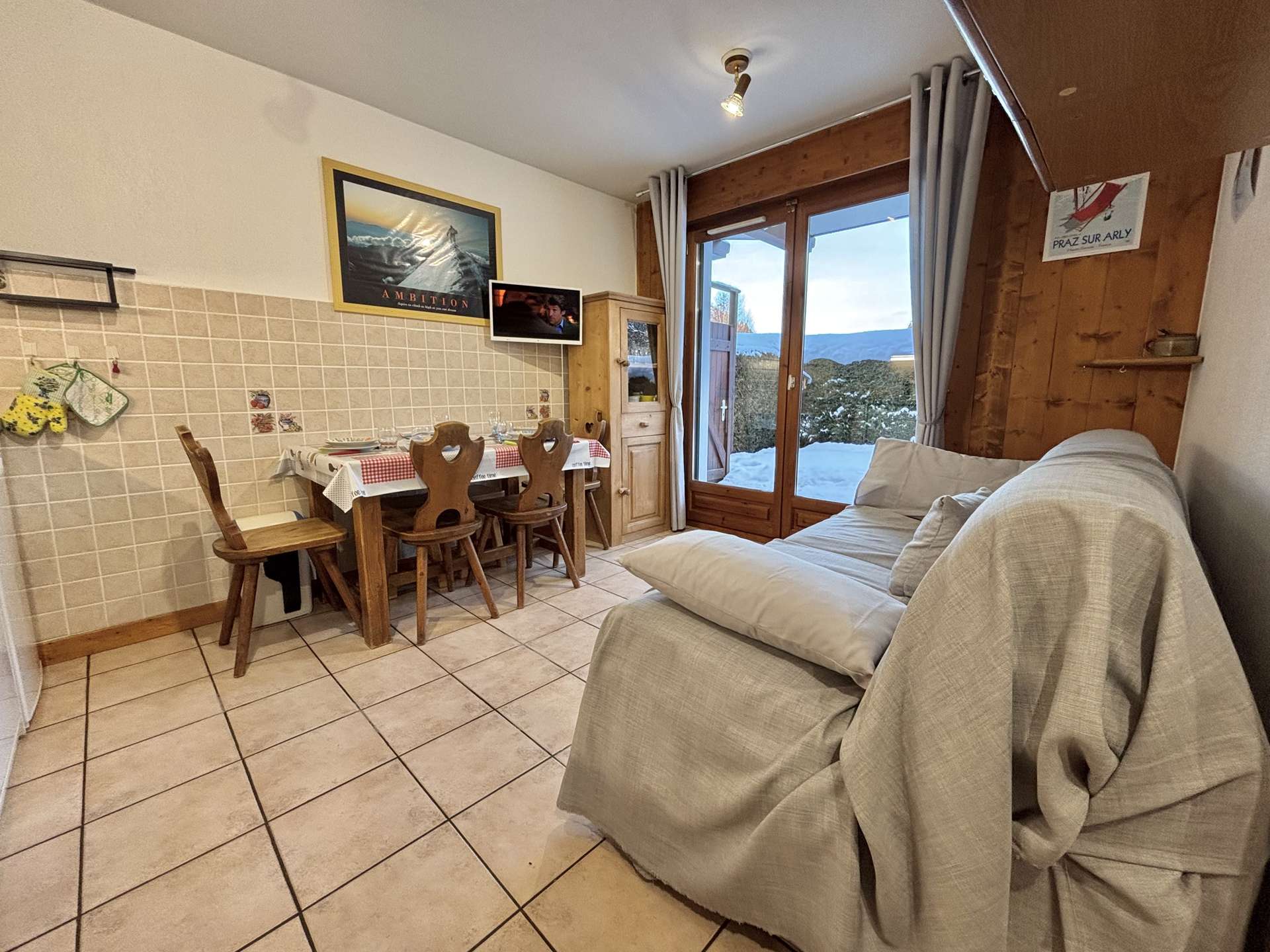 Appartement 2 pièces cabine à Praz-sur-Arly - 4 personnes