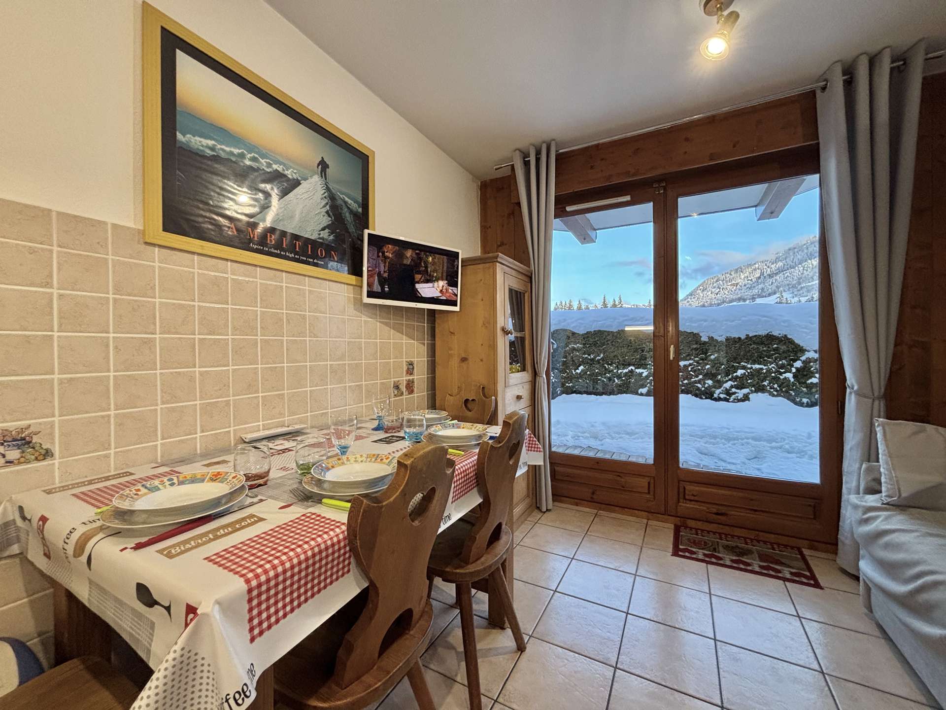 Appartement 2 pièces cabine à Praz-sur-Arly - 4 personnes